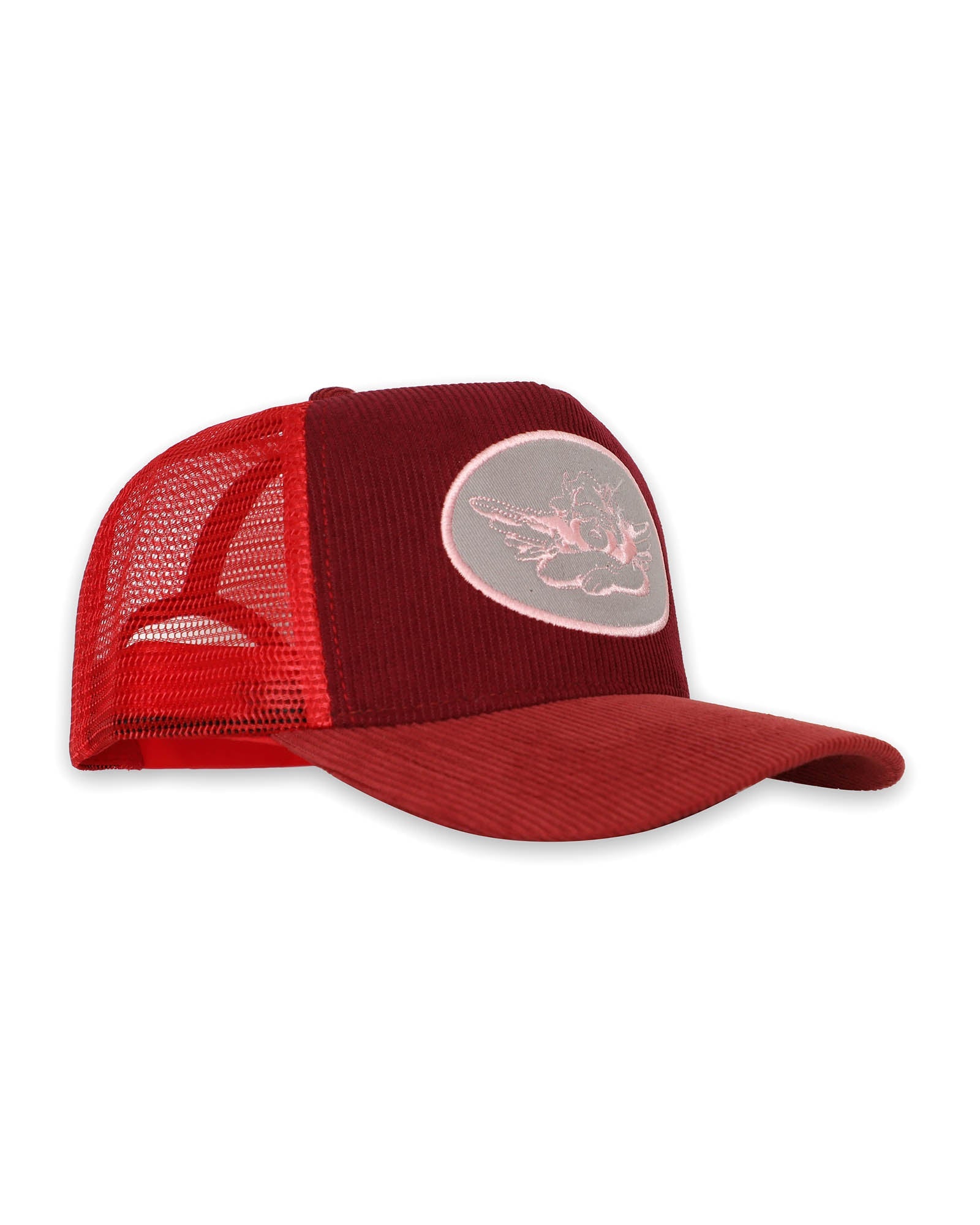 Merlot Corduroy Trucker Hat