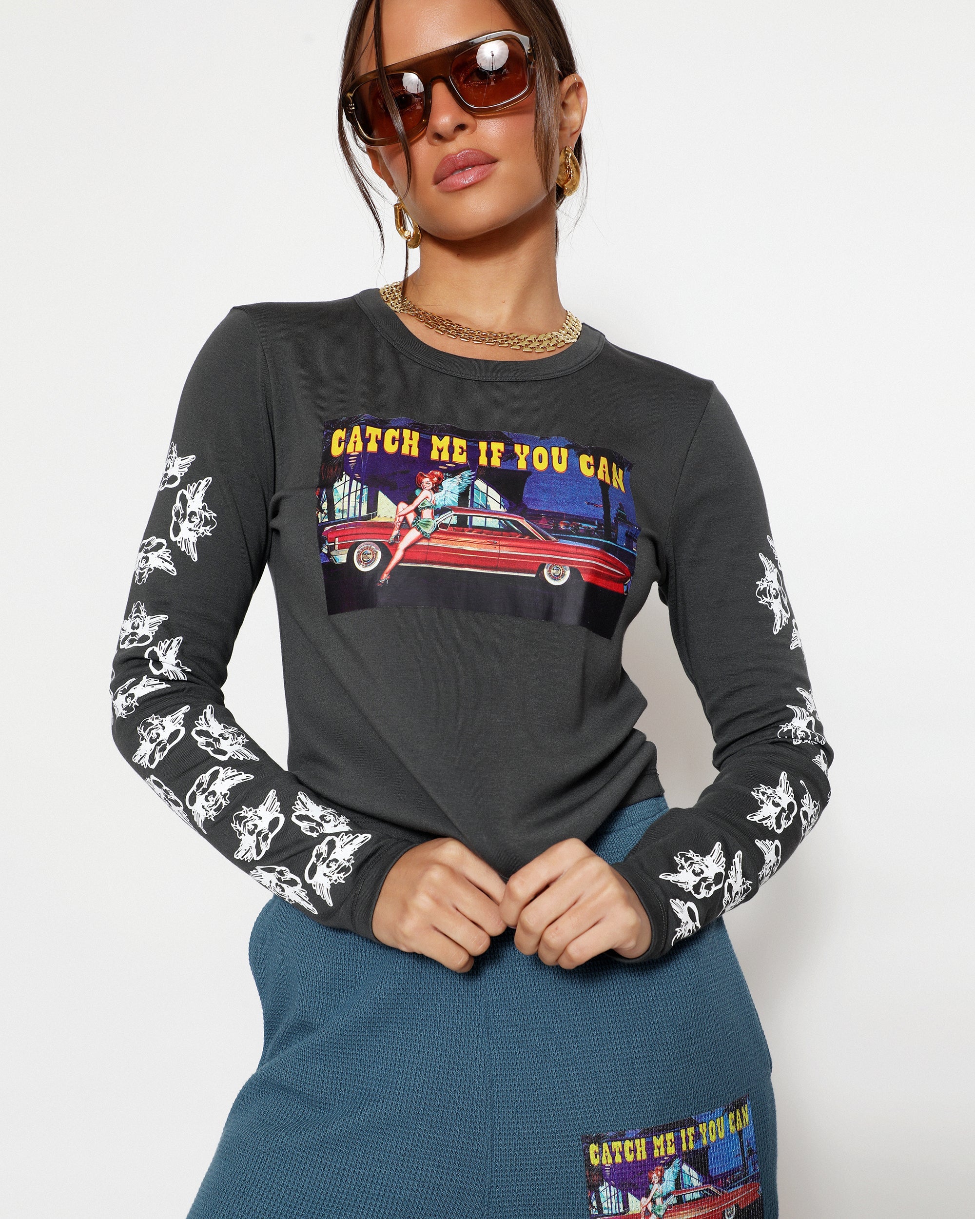 Heart Racer V2 Fair Play Fitted Longsleeve Crop