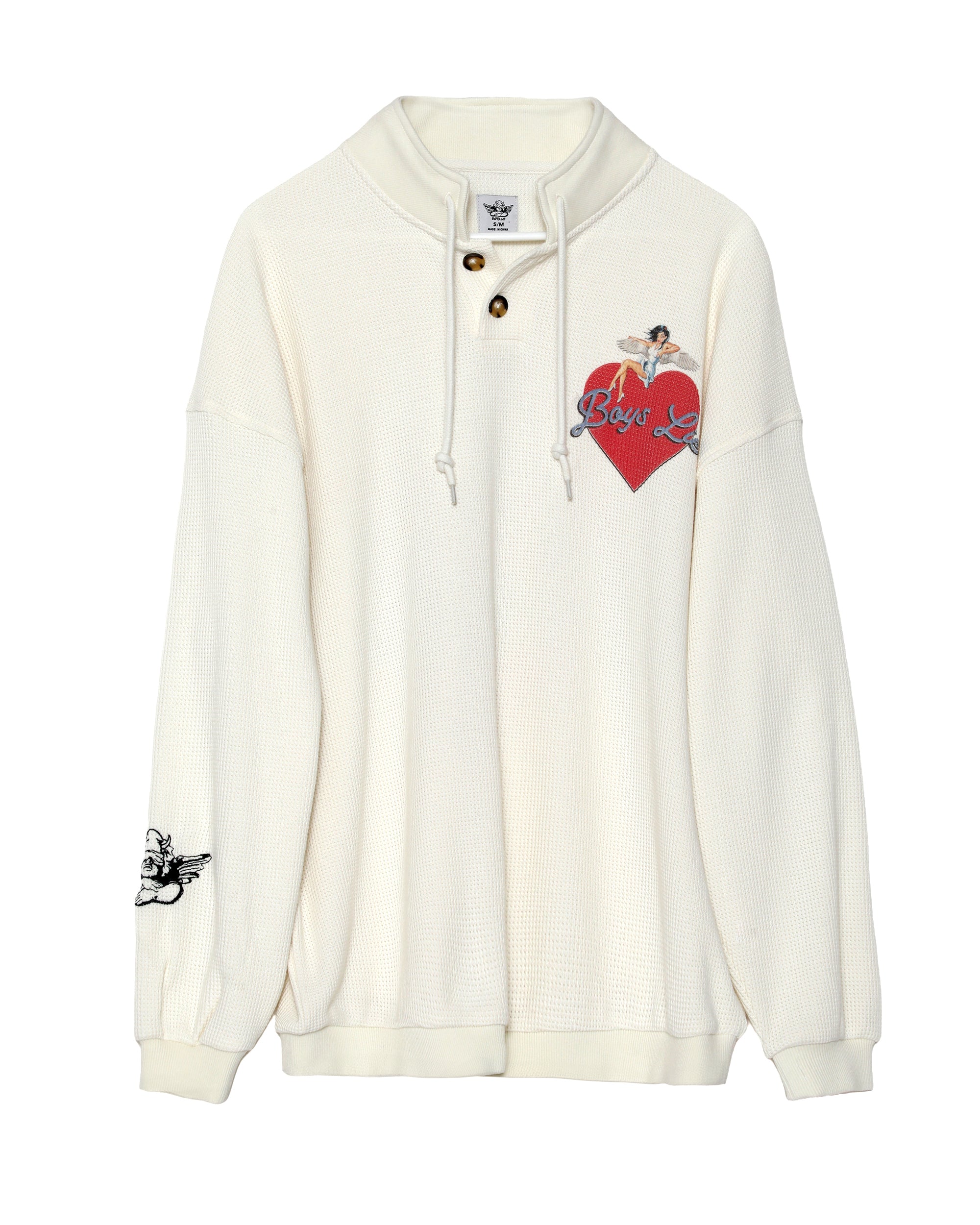 Palm angels pin discount my heart hoodie