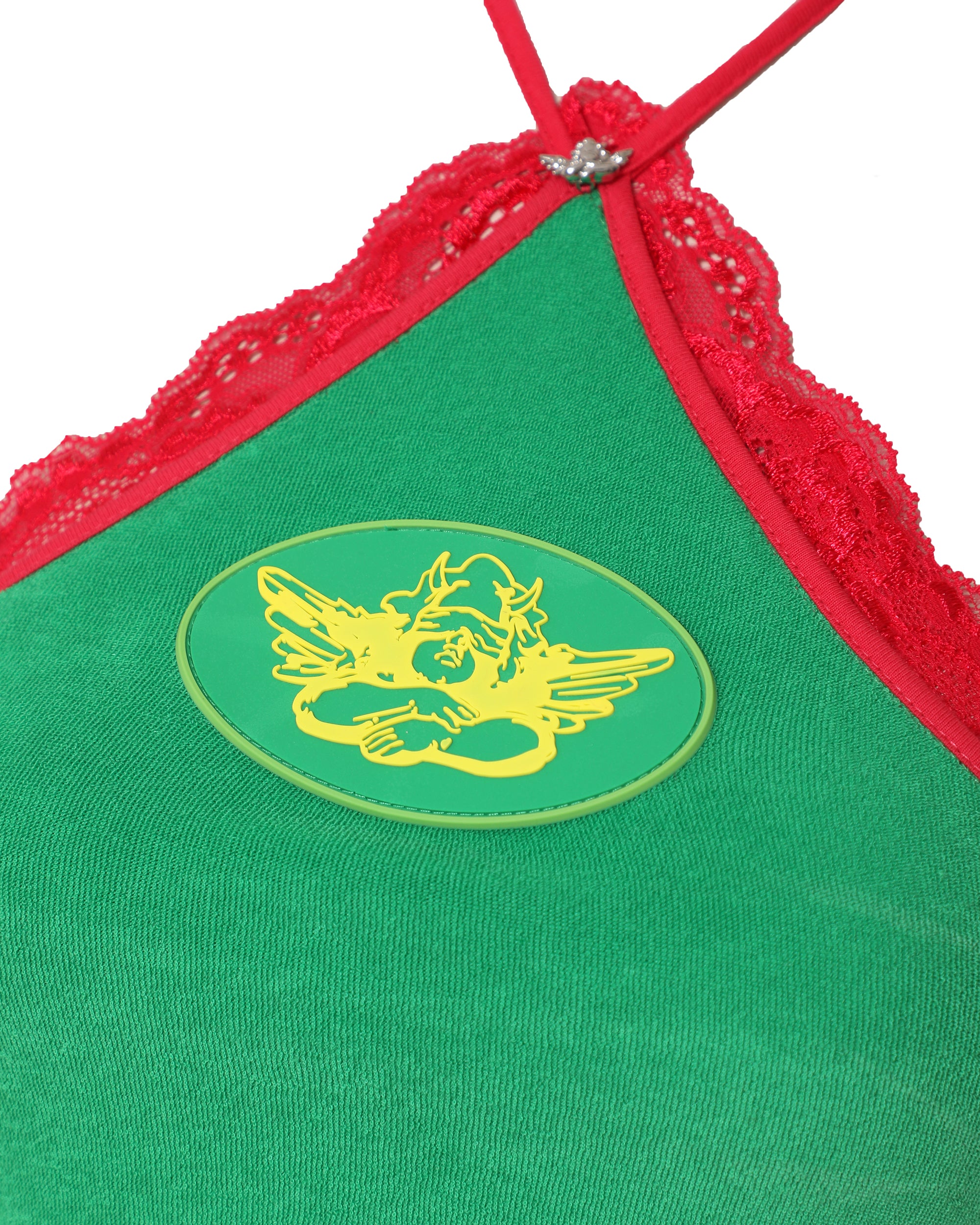 Green Lacie Halter Top