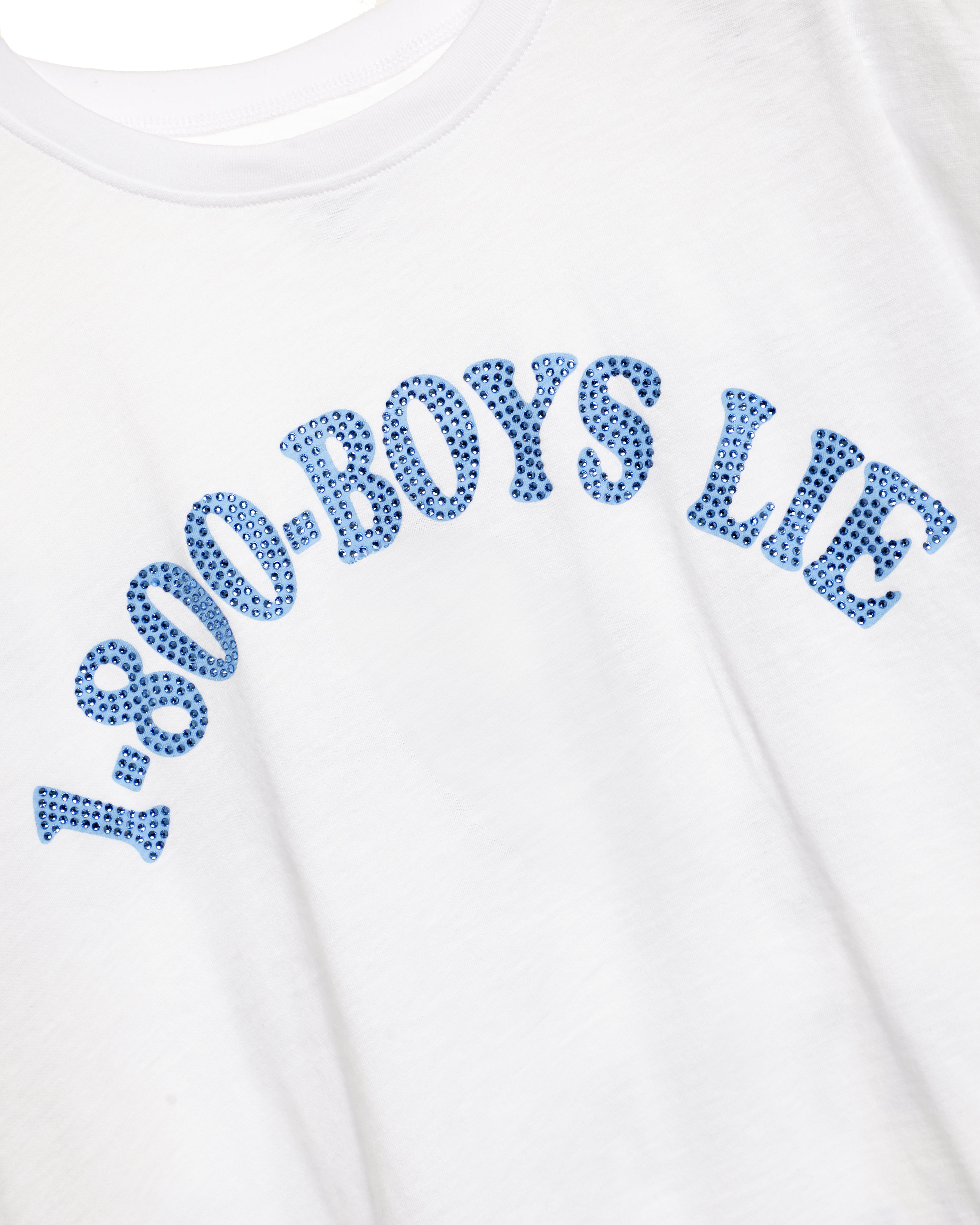 Blue 1-800 Boyfriend Tee