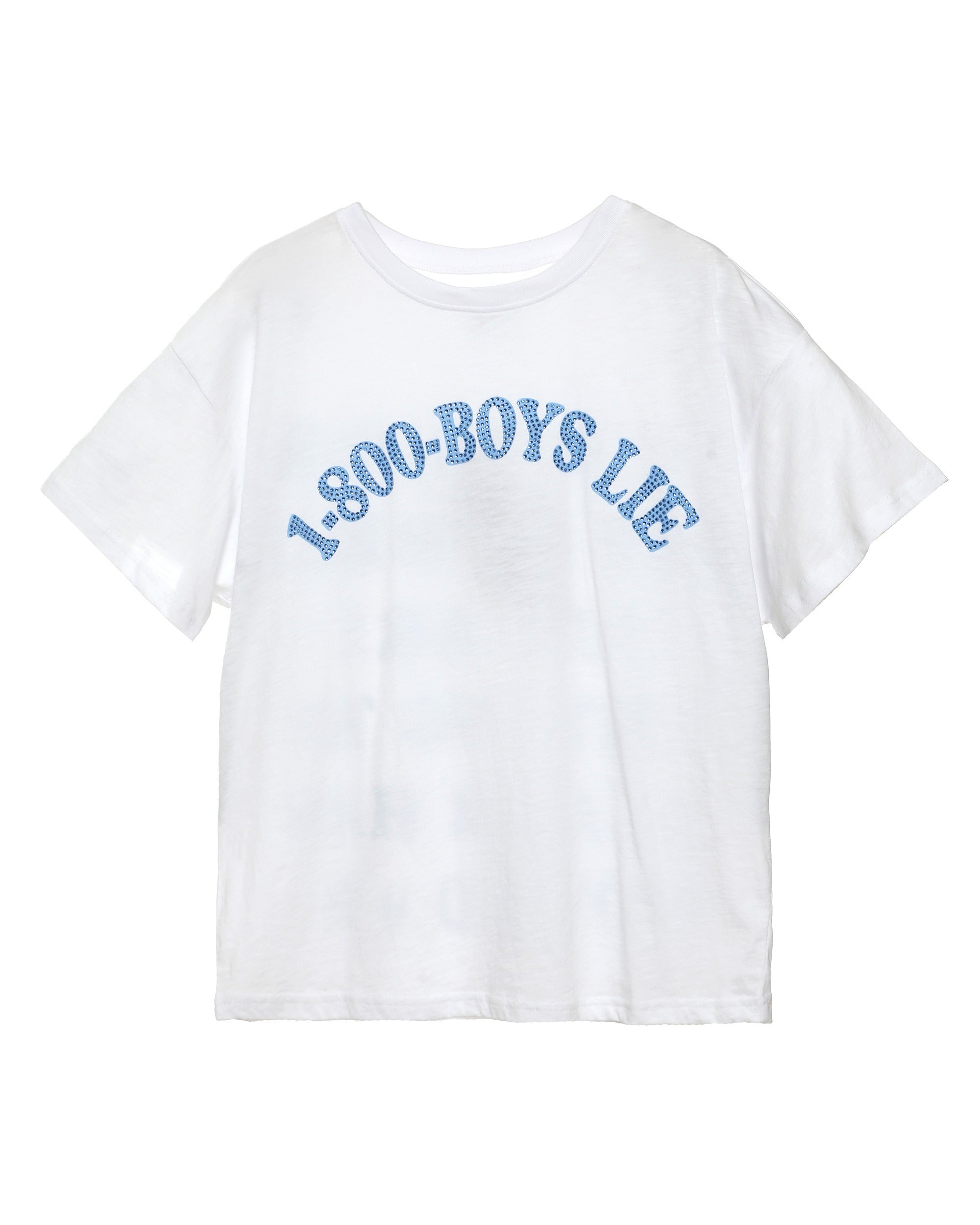 Blue 1-800 Boyfriend Tee