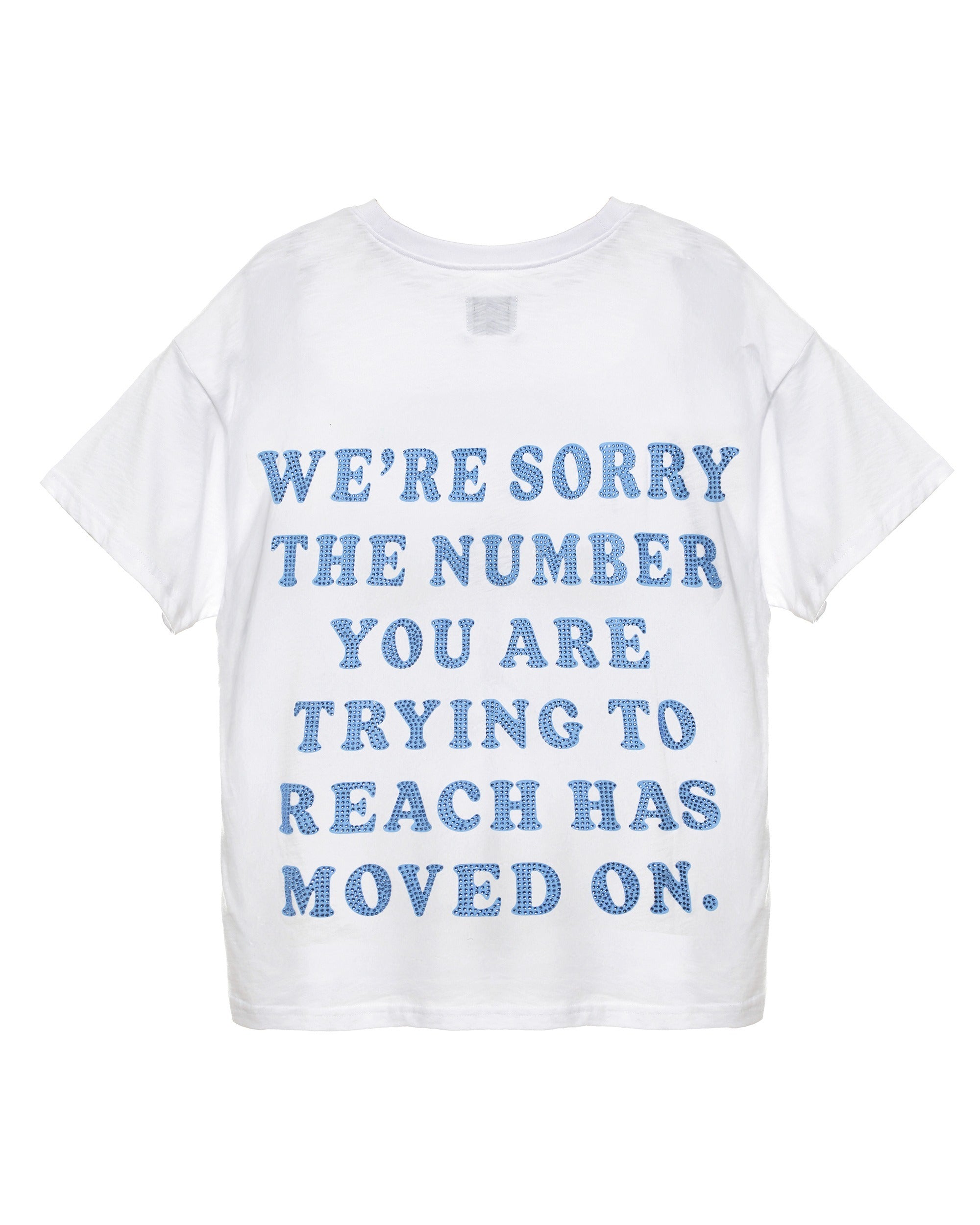 Blue 1-800 Boyfriend Tee