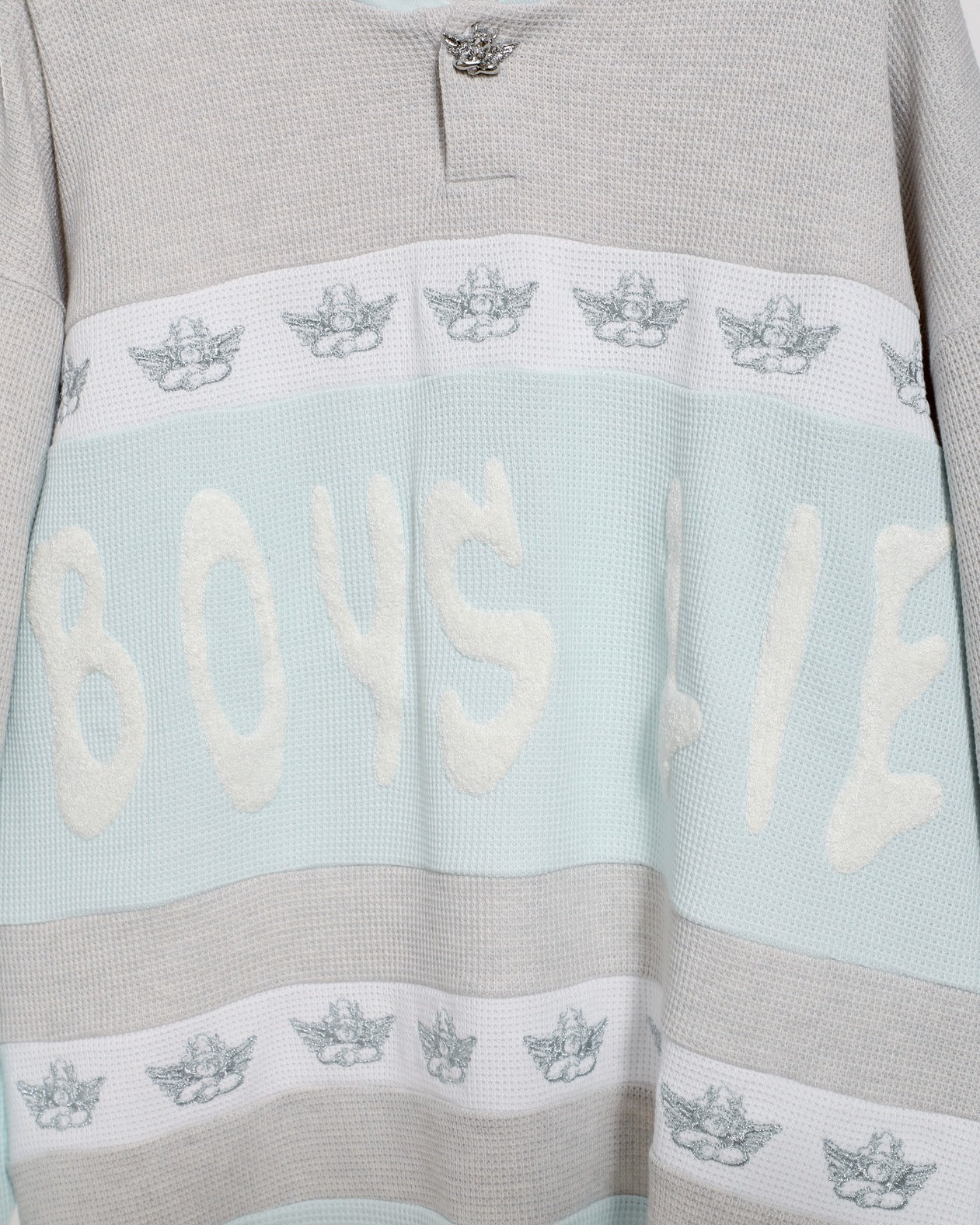 Blue Private School Rider Crewneck