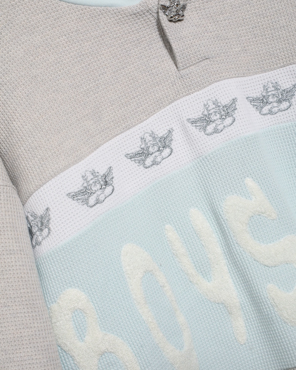 Blue Private School Rider Crewneck