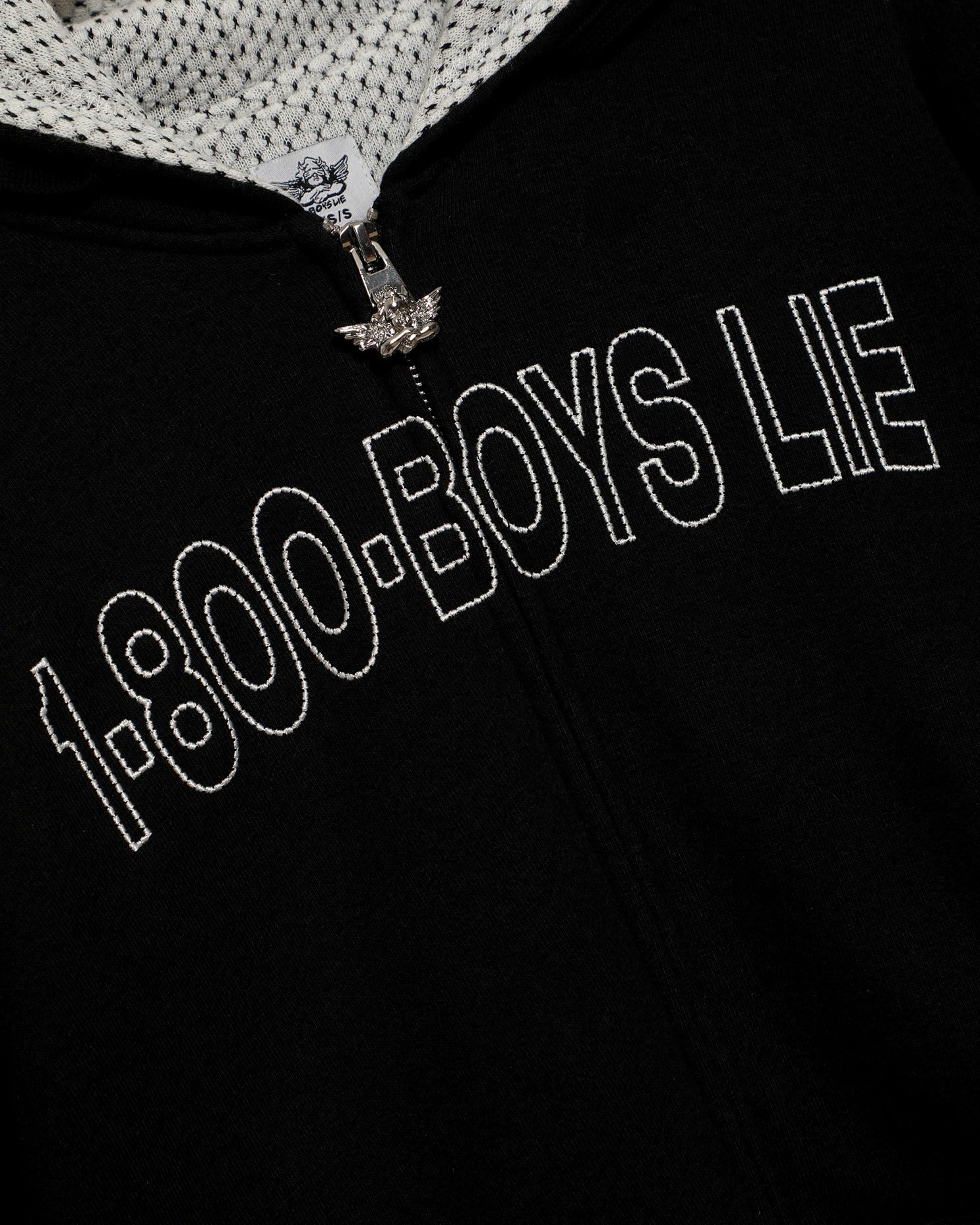 Disconnected 1-800 Harley Zip-Up Hoodie