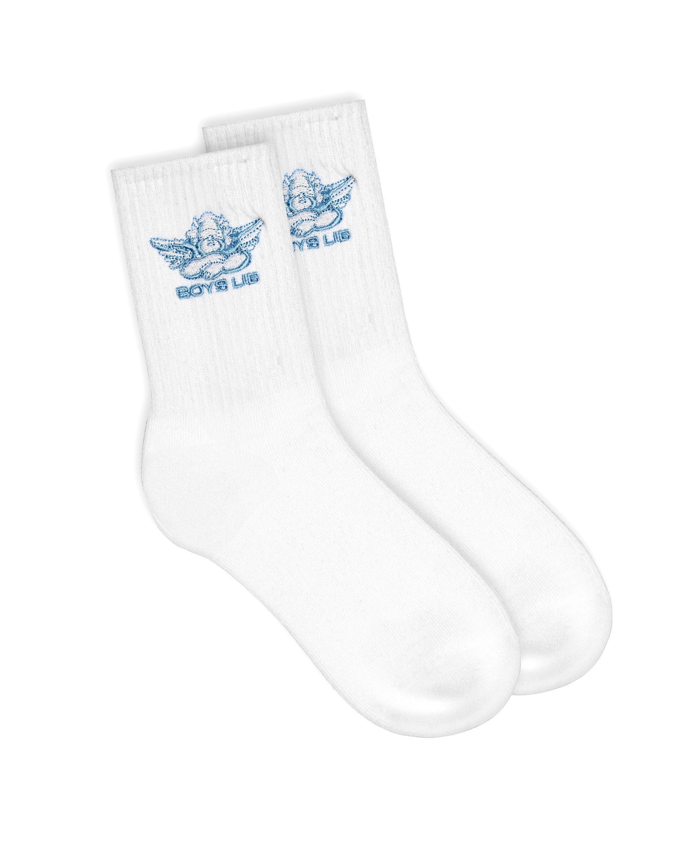Boys Lie Blue Logo Sock