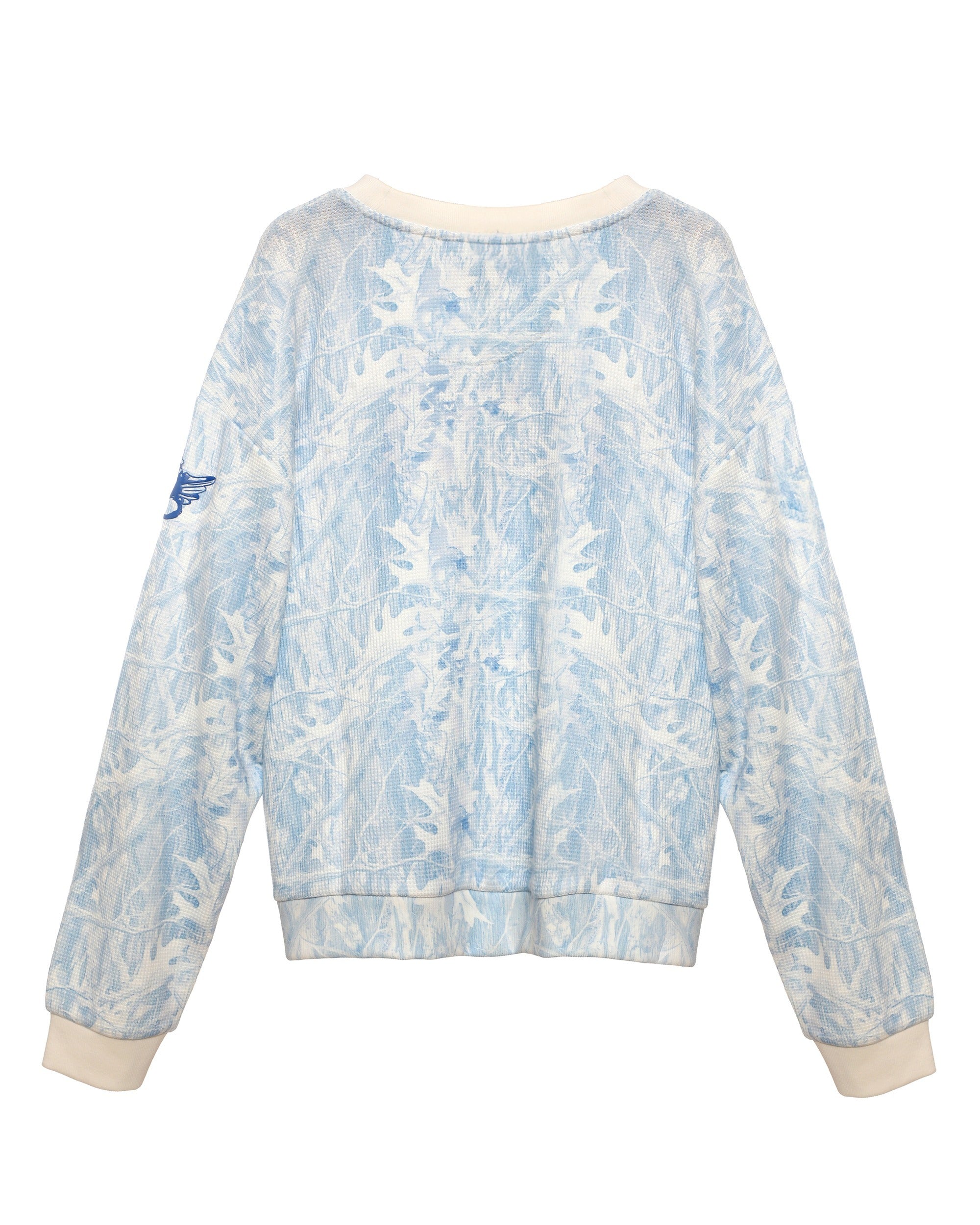 Megan Blues Manhunt Camo Crewneck