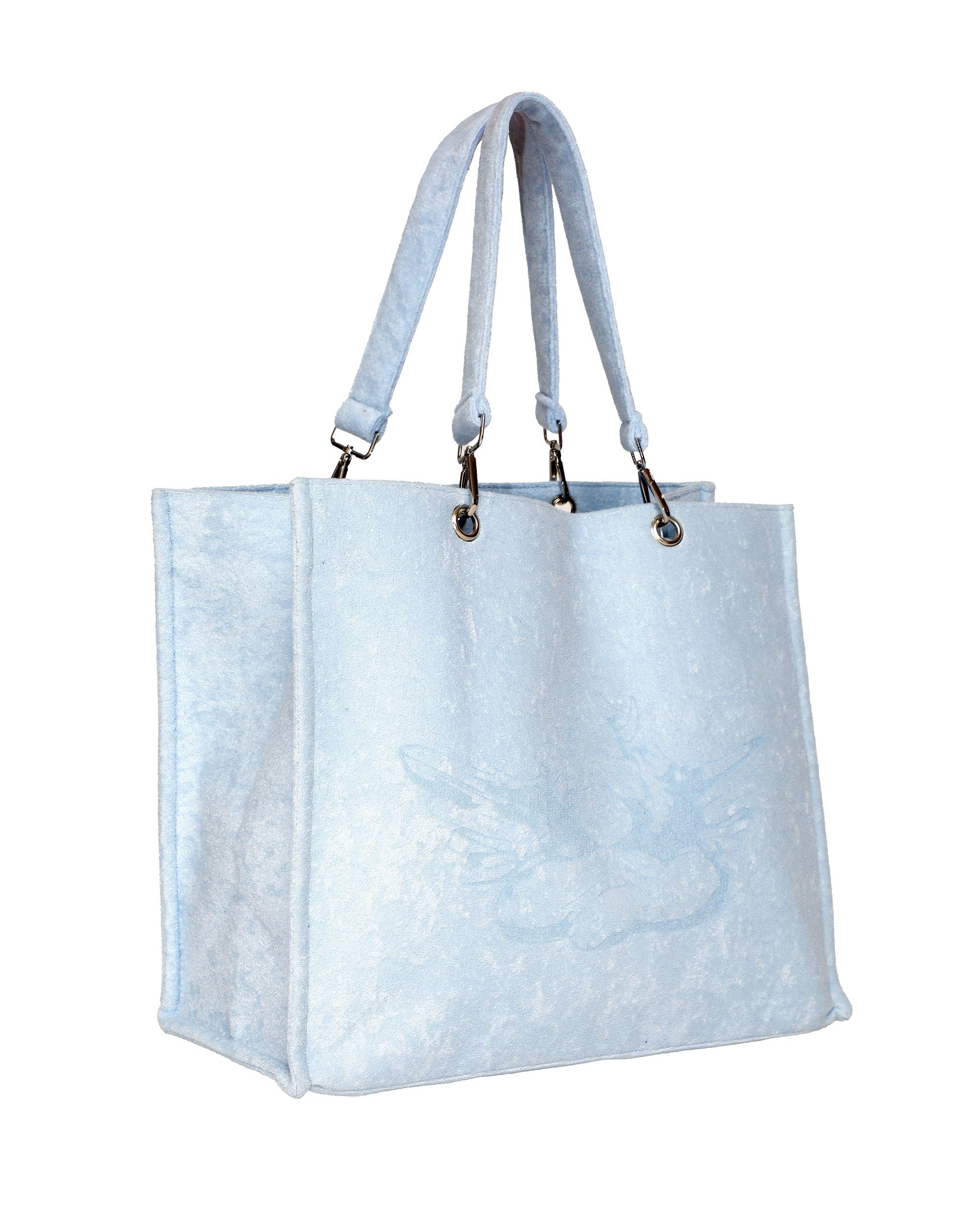 Blue Skies Terry Tote