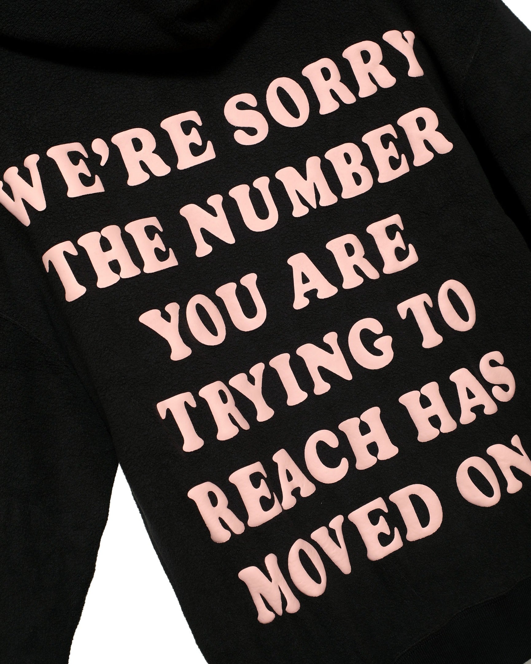 Black 1-800 Boys Lie Racer Hoodie