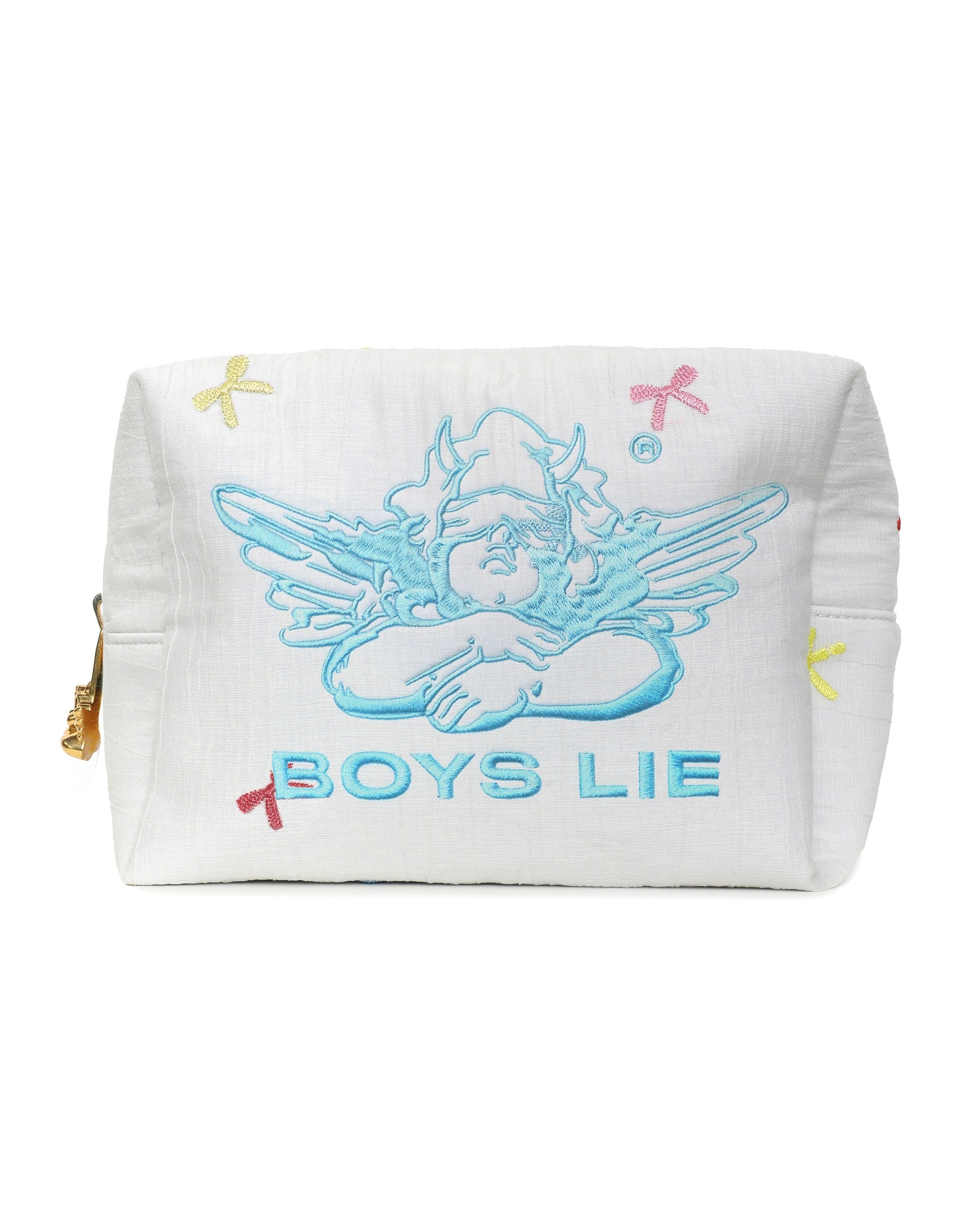 Bows Rule Boys Drool Pouch
