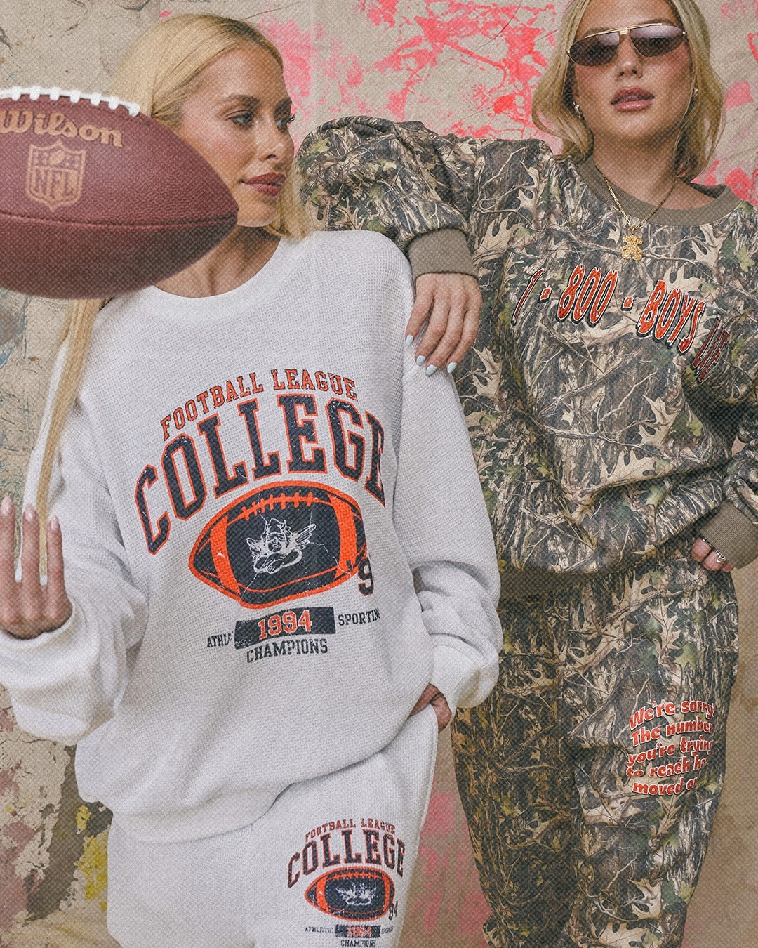 1-800 Manhunt Kara Crewneck
