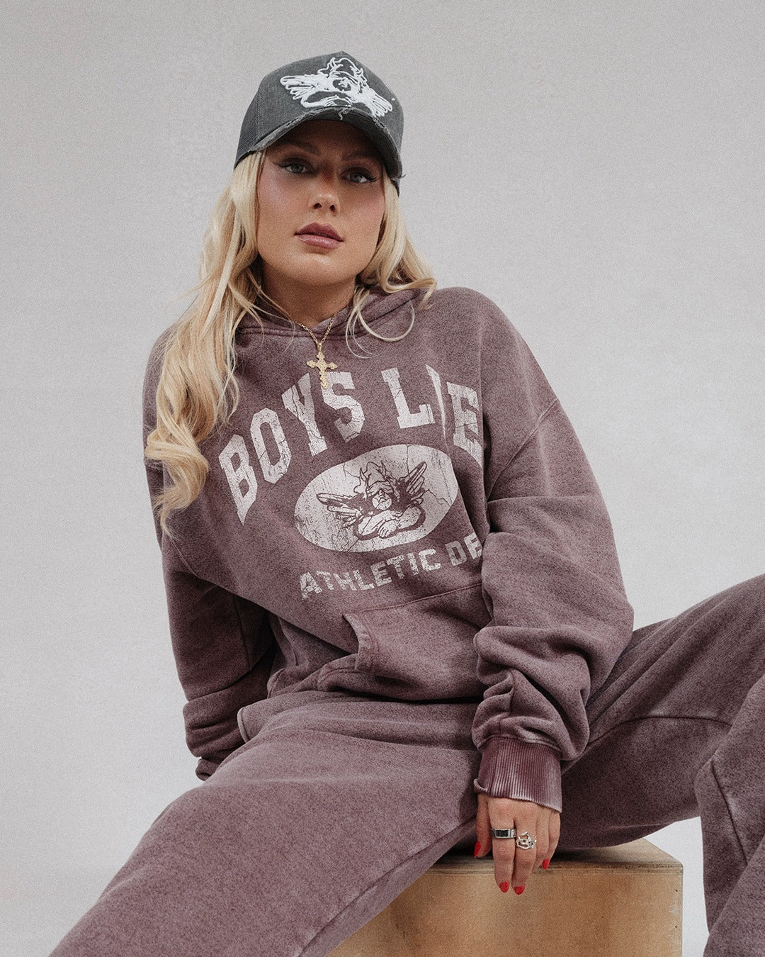 Boys Lie Athletics Racer Hoodie