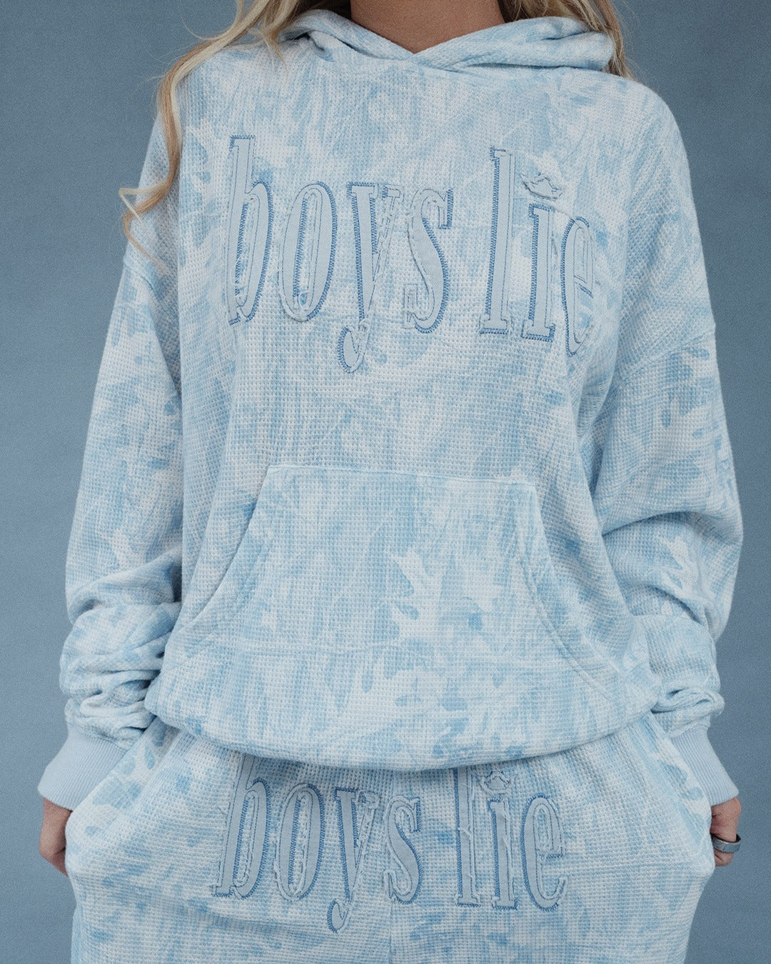 Blue Manhunt Racer Hoodie