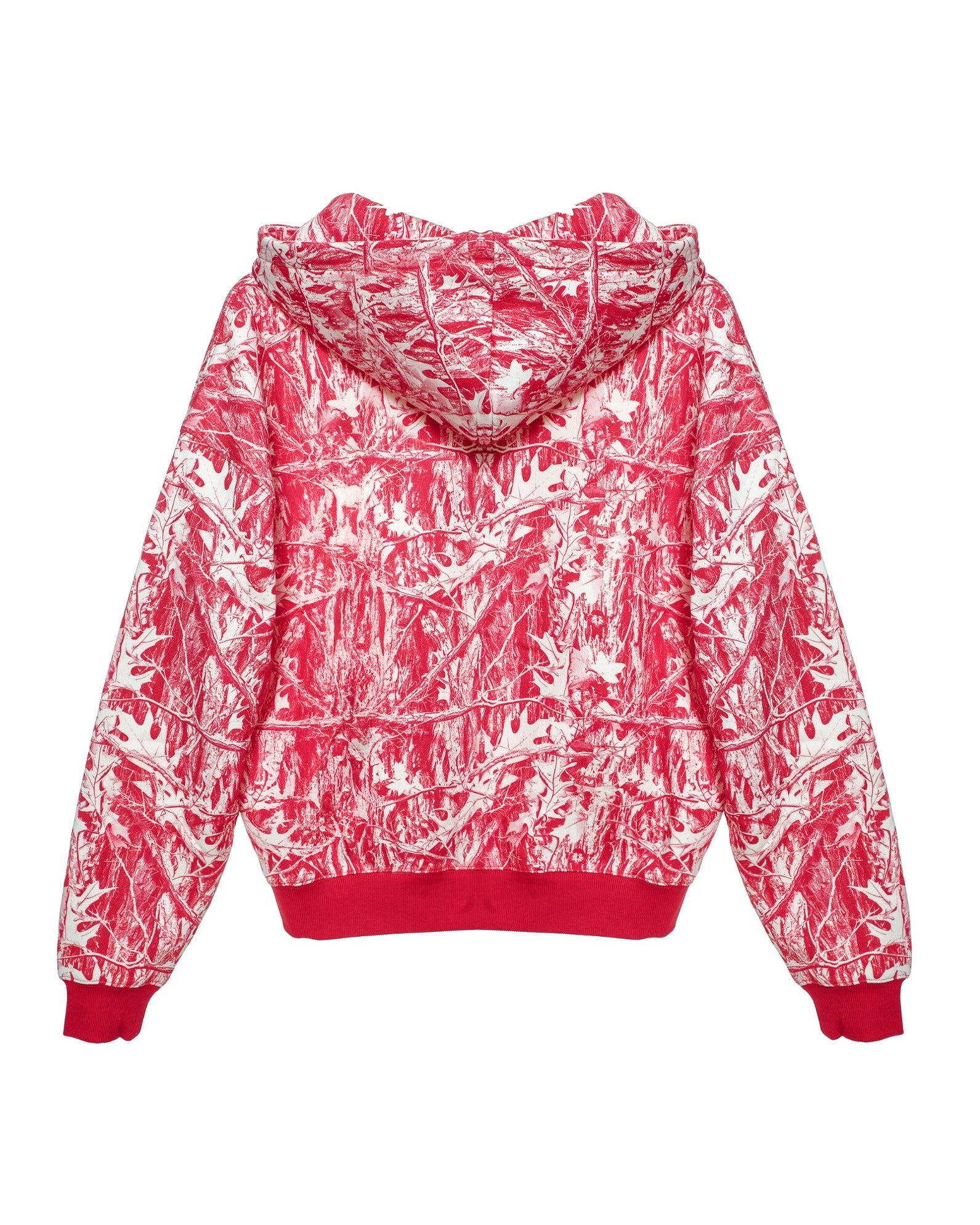 Red Camo Mannhunt Racer Hoodie