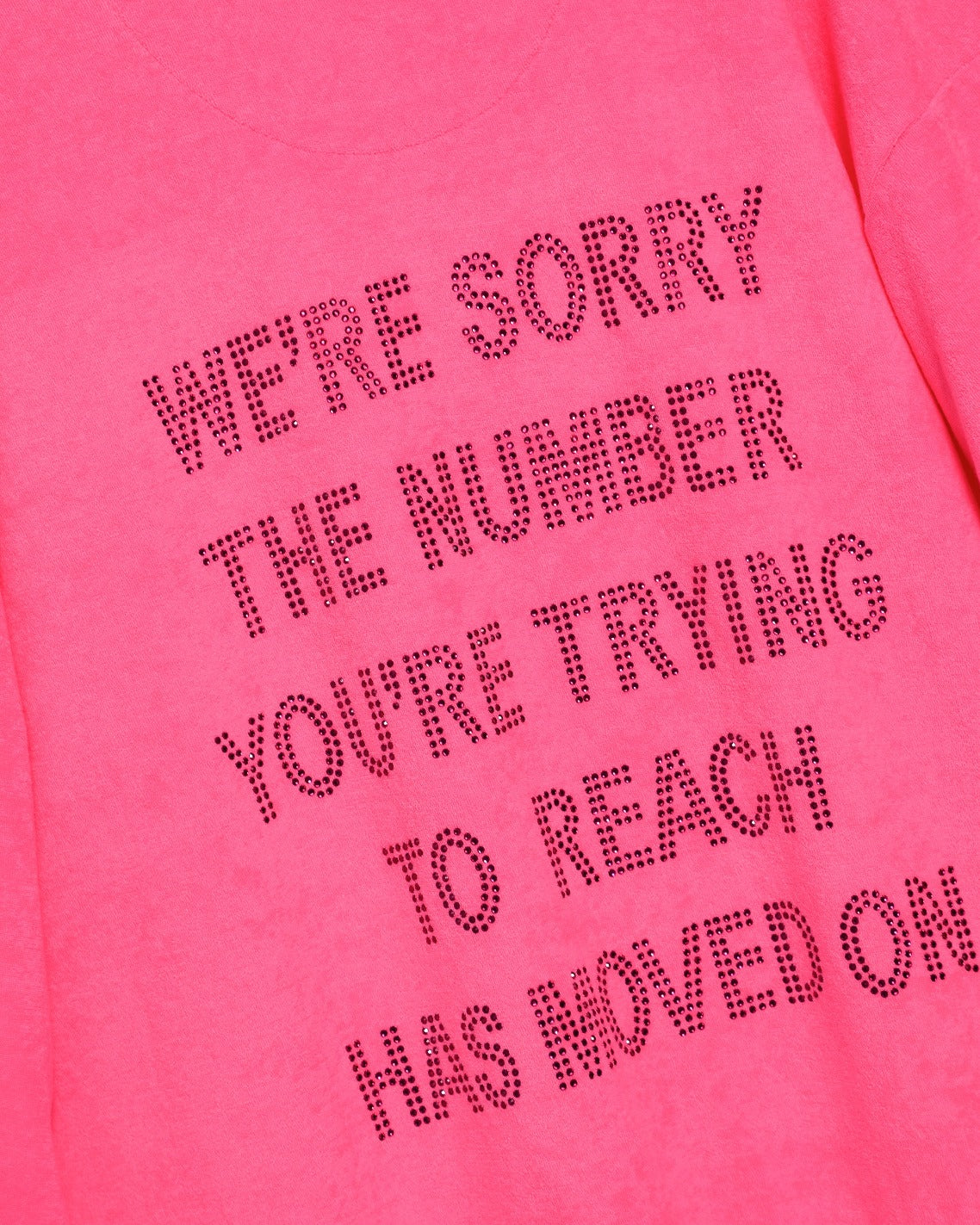 1-800 Neon Pink Kara Crewneck