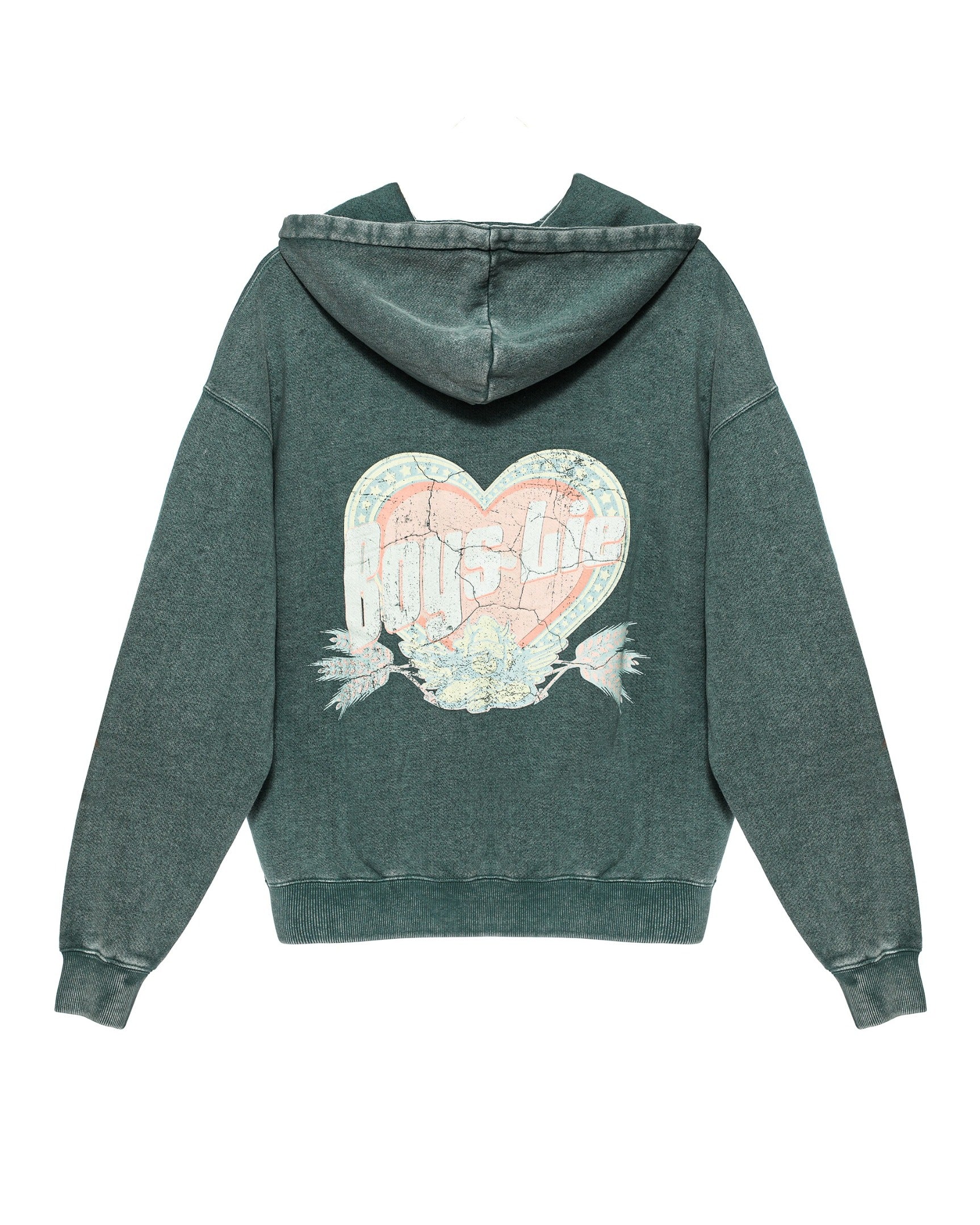 Breakfast Beers Pastel Racer Hoodie