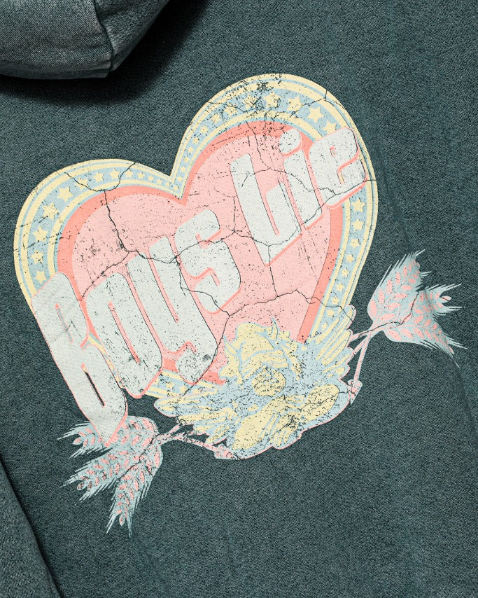 Breakfast Beers Pastel Racer Hoodie