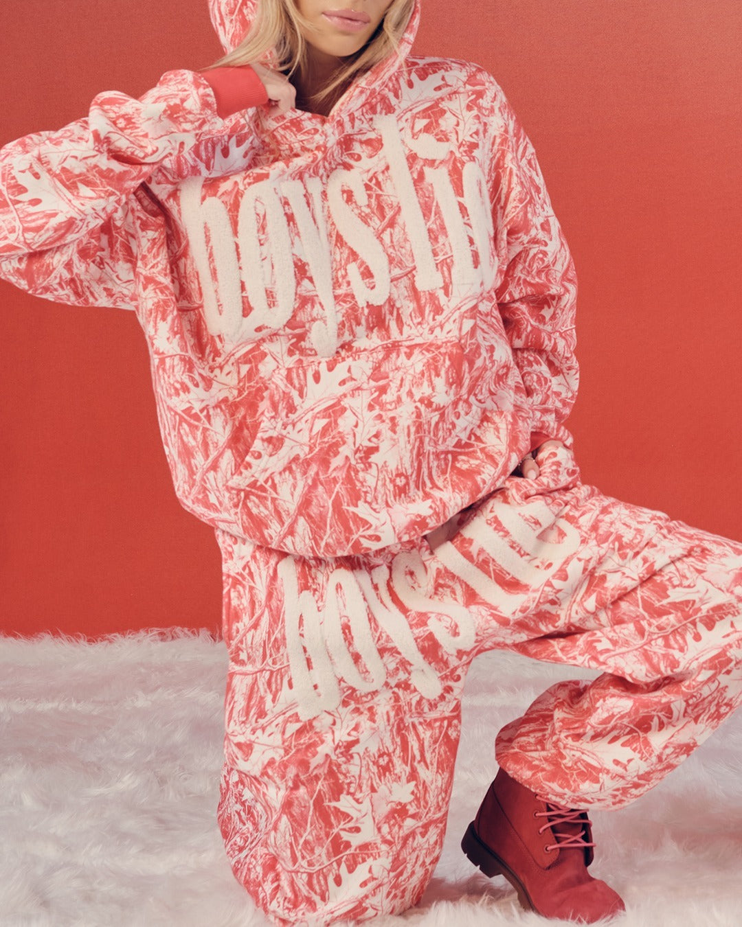 Red Camo Manhunt Kimmy Pant