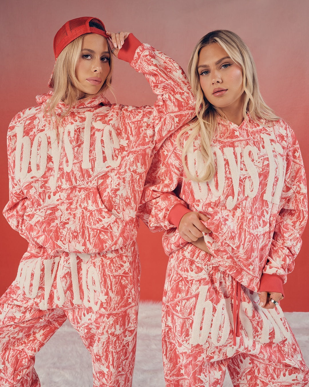 Red Camo Mannhunt Racer Hoodie