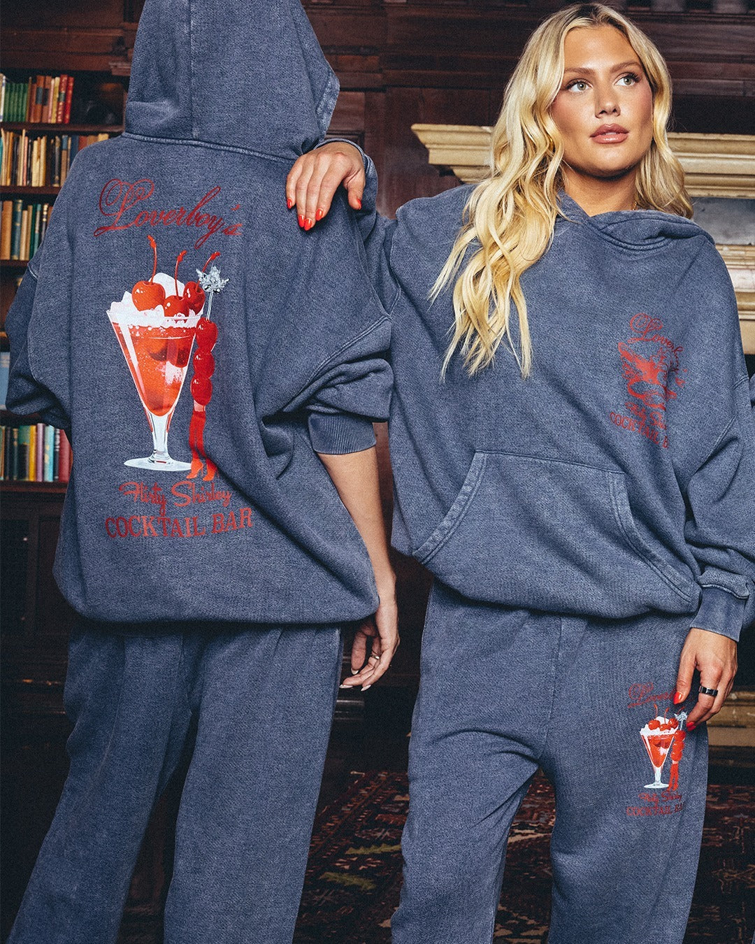 Loverboy Flirty Shirley Racer Hoodie