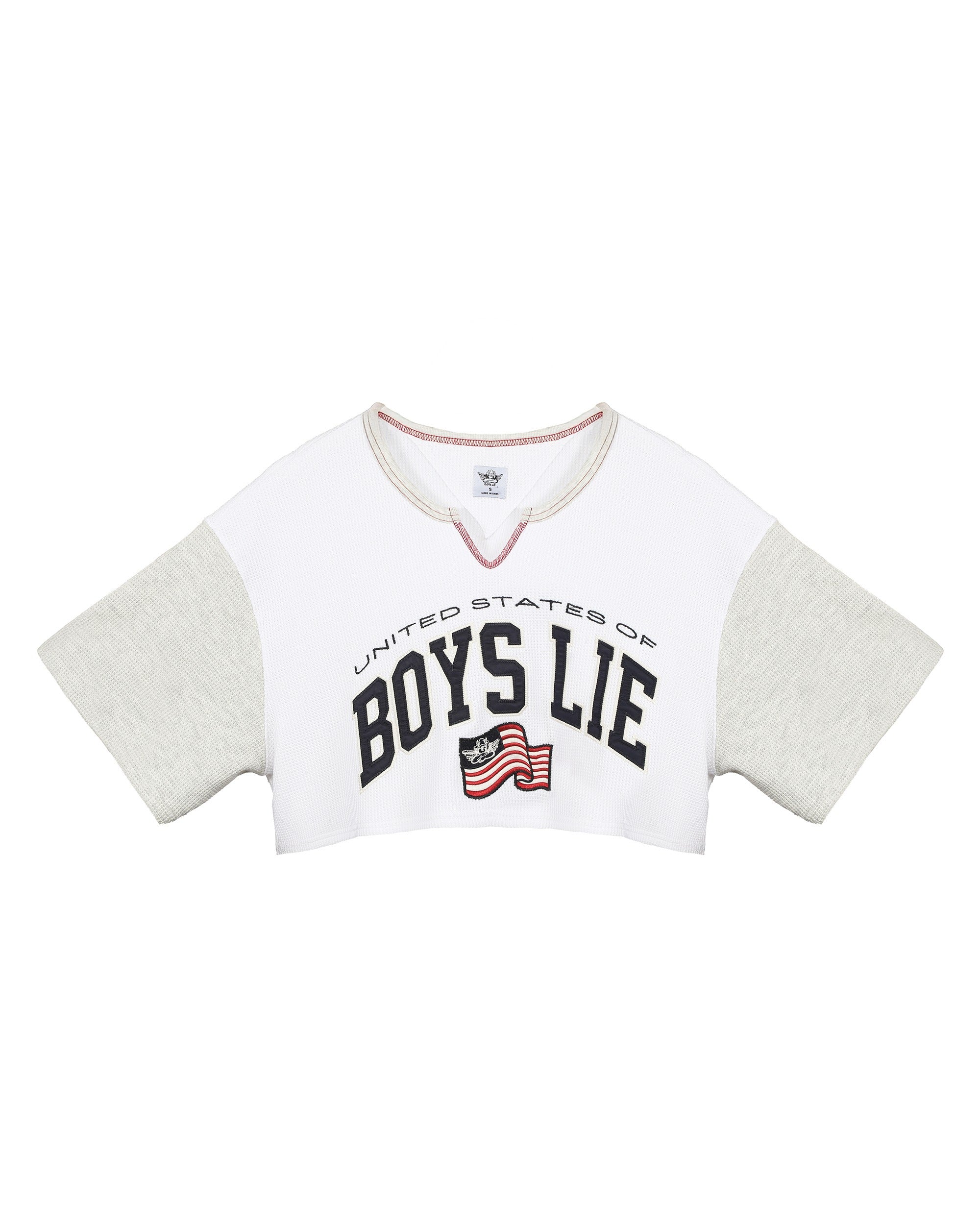 United States of Boys Lie Tomboy Crop
