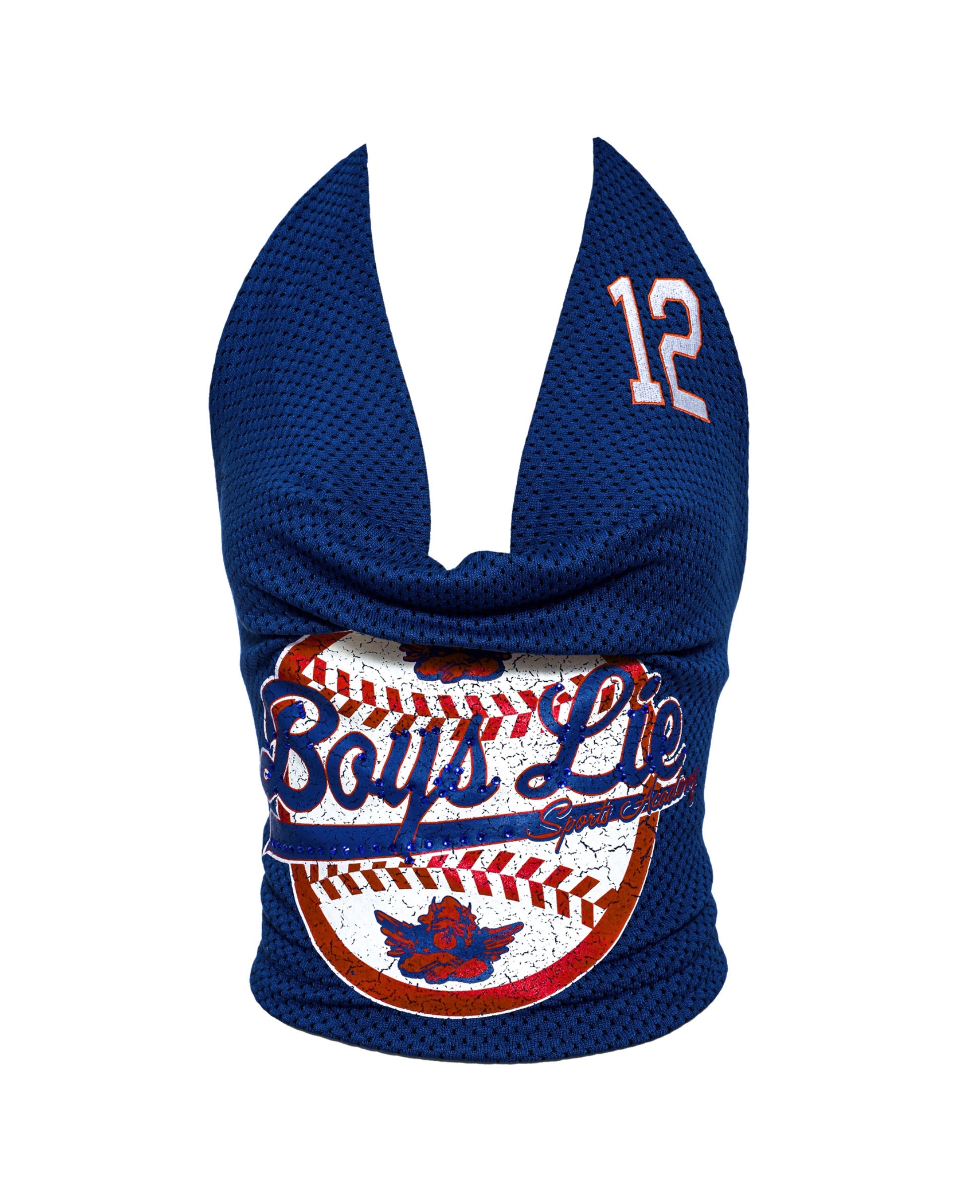 Sporting Blues Halter Top