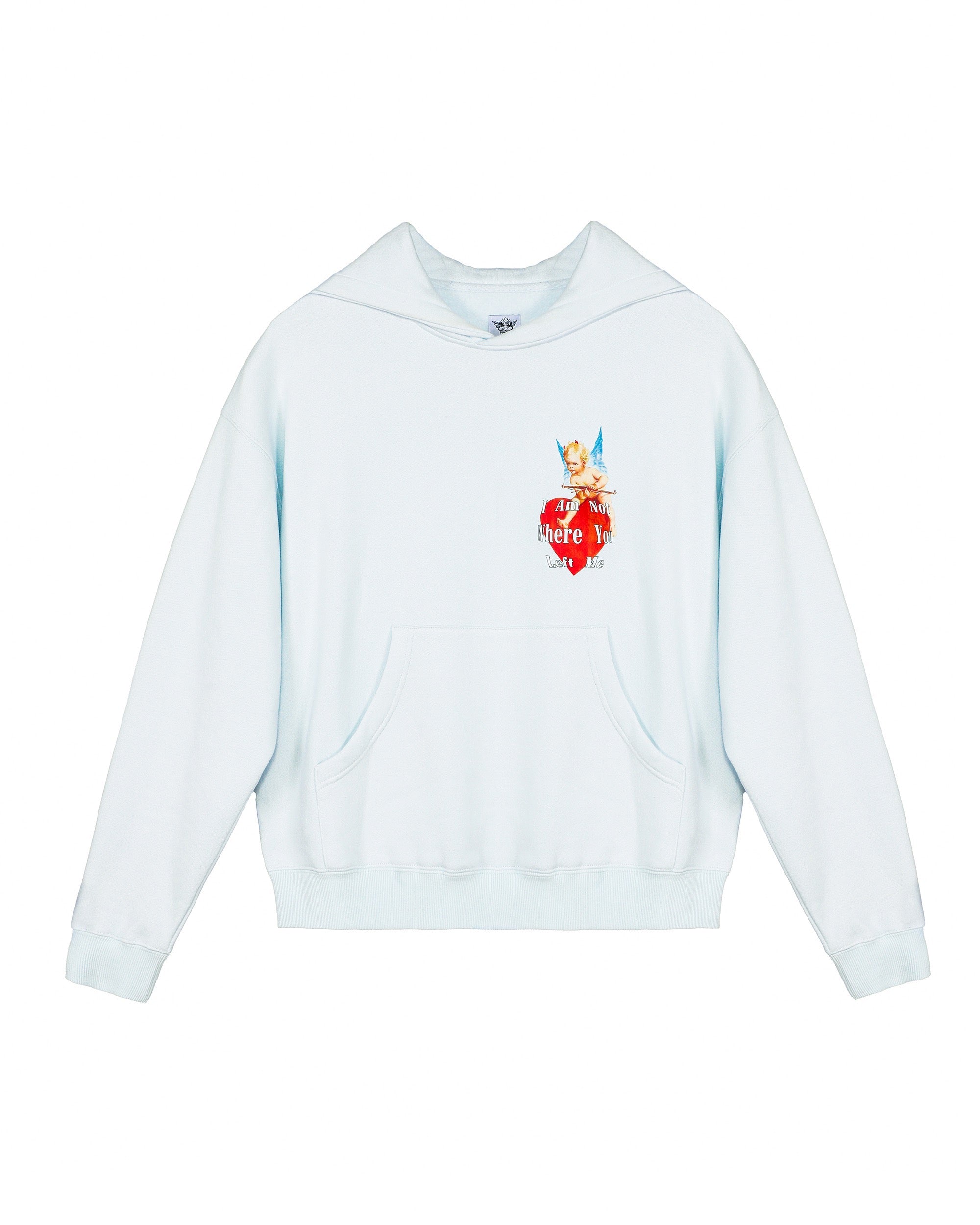 I'M NOT WHERE YOU LEFT ME RACER HOODIE