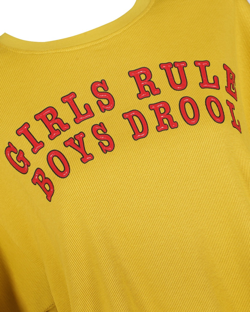GIRLS RULE BOYS DROOL BF TEE