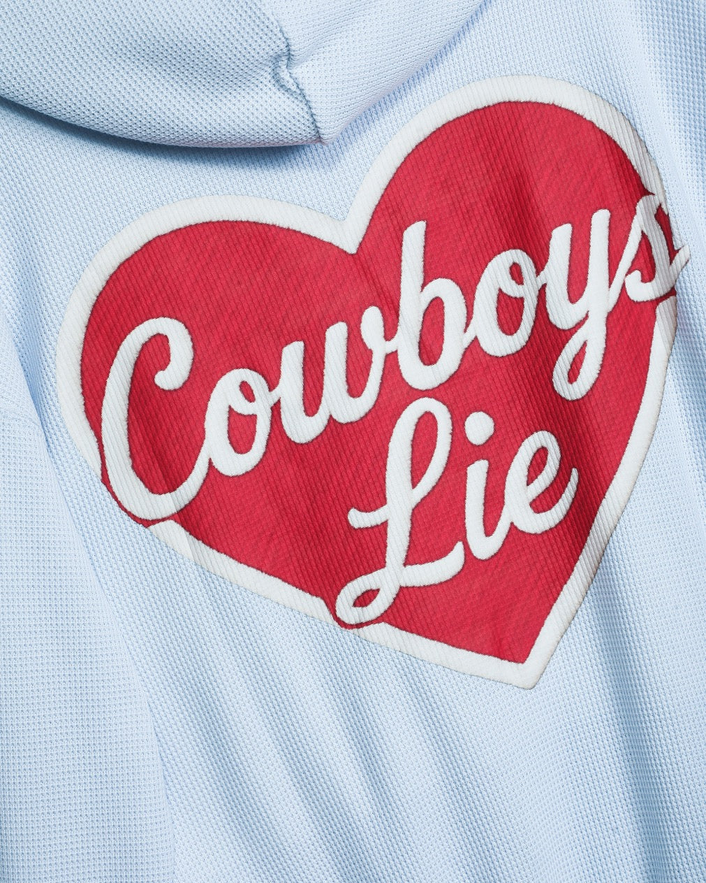 Cowboys Lie Racer Hoodie