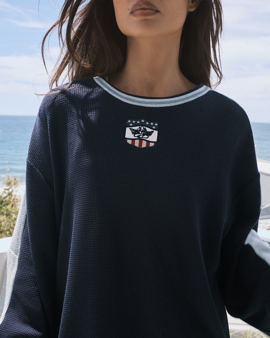 Stars and Stripes Kara Crewneck