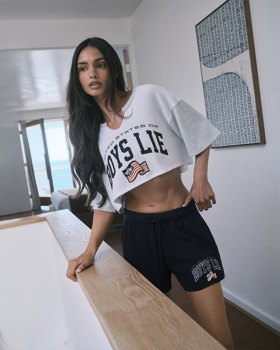 United States of Boys Lie Tomboy Crop