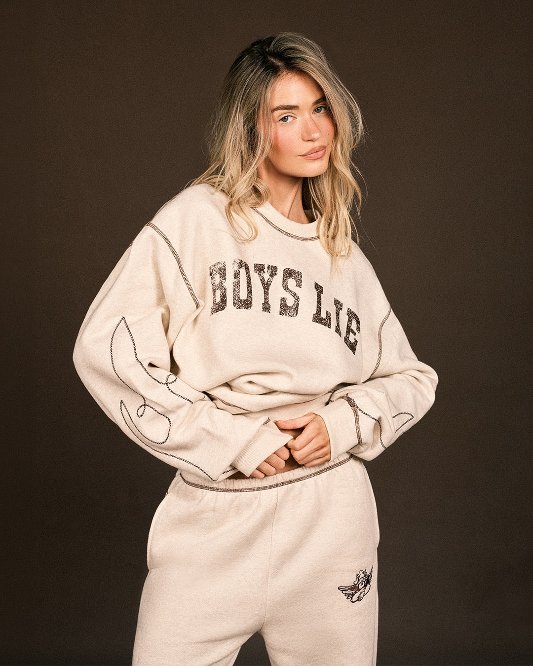 Boys Lie Wild West Kara Crewneck