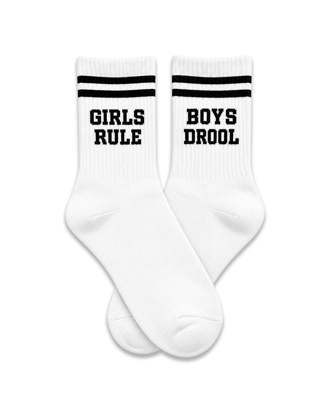 White Girls Rule Boys Drool Socks