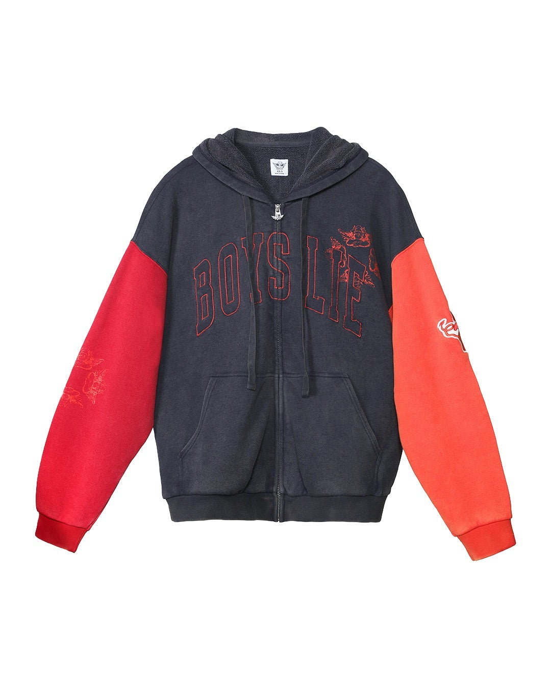 Angry Cupid Harley Zip Hoodie