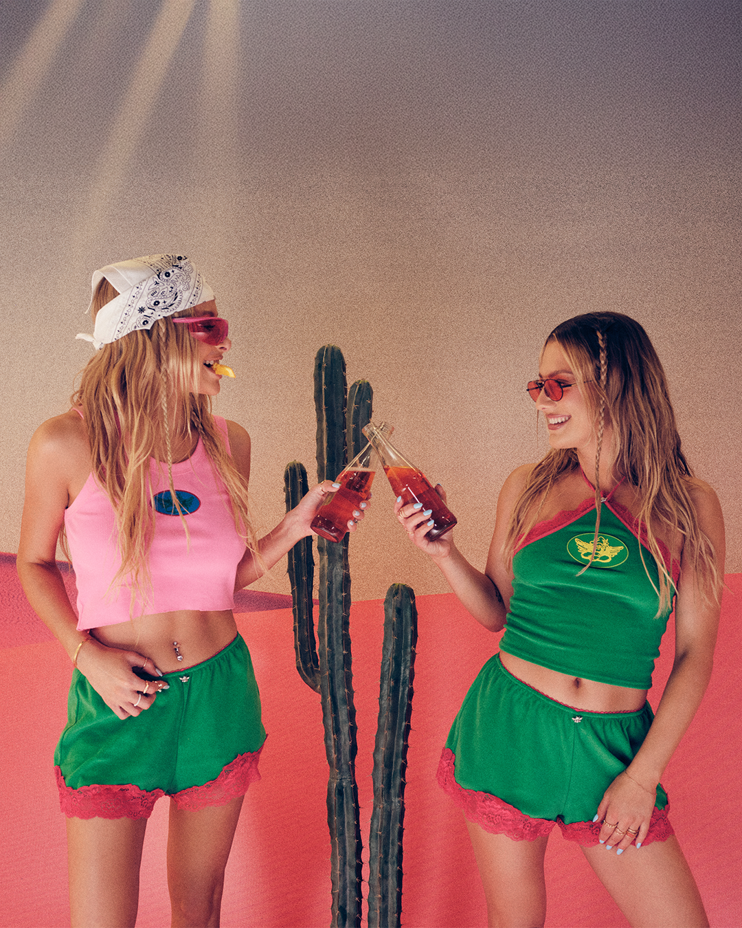 Green Lacie Short