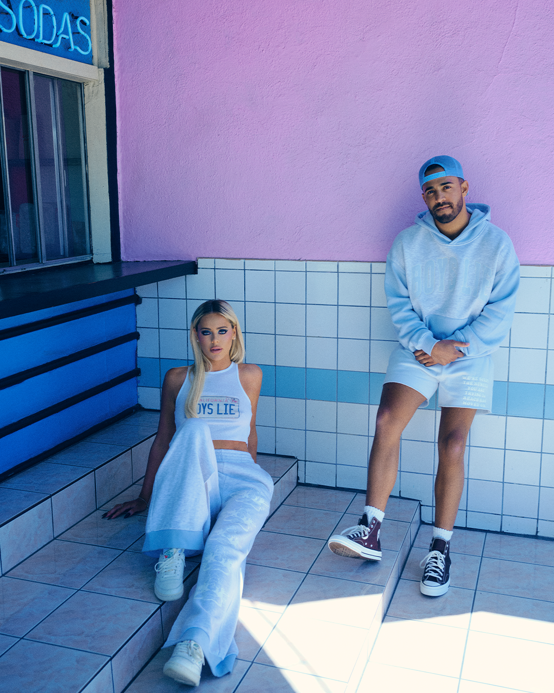 Blue 1-800 Boys Lie Basic Shorts