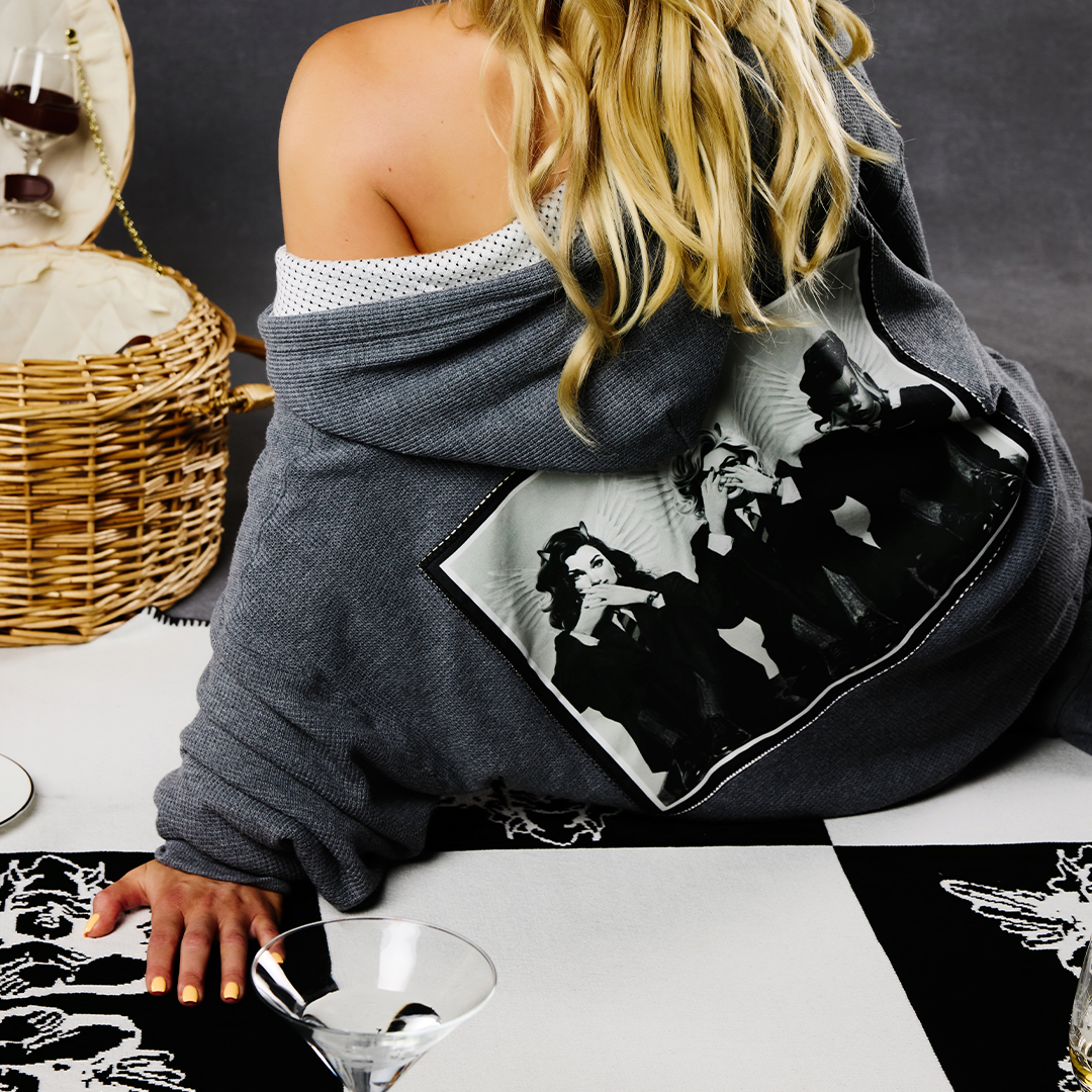 Rose Colored Glasses Harley Zip-Up Hoodie