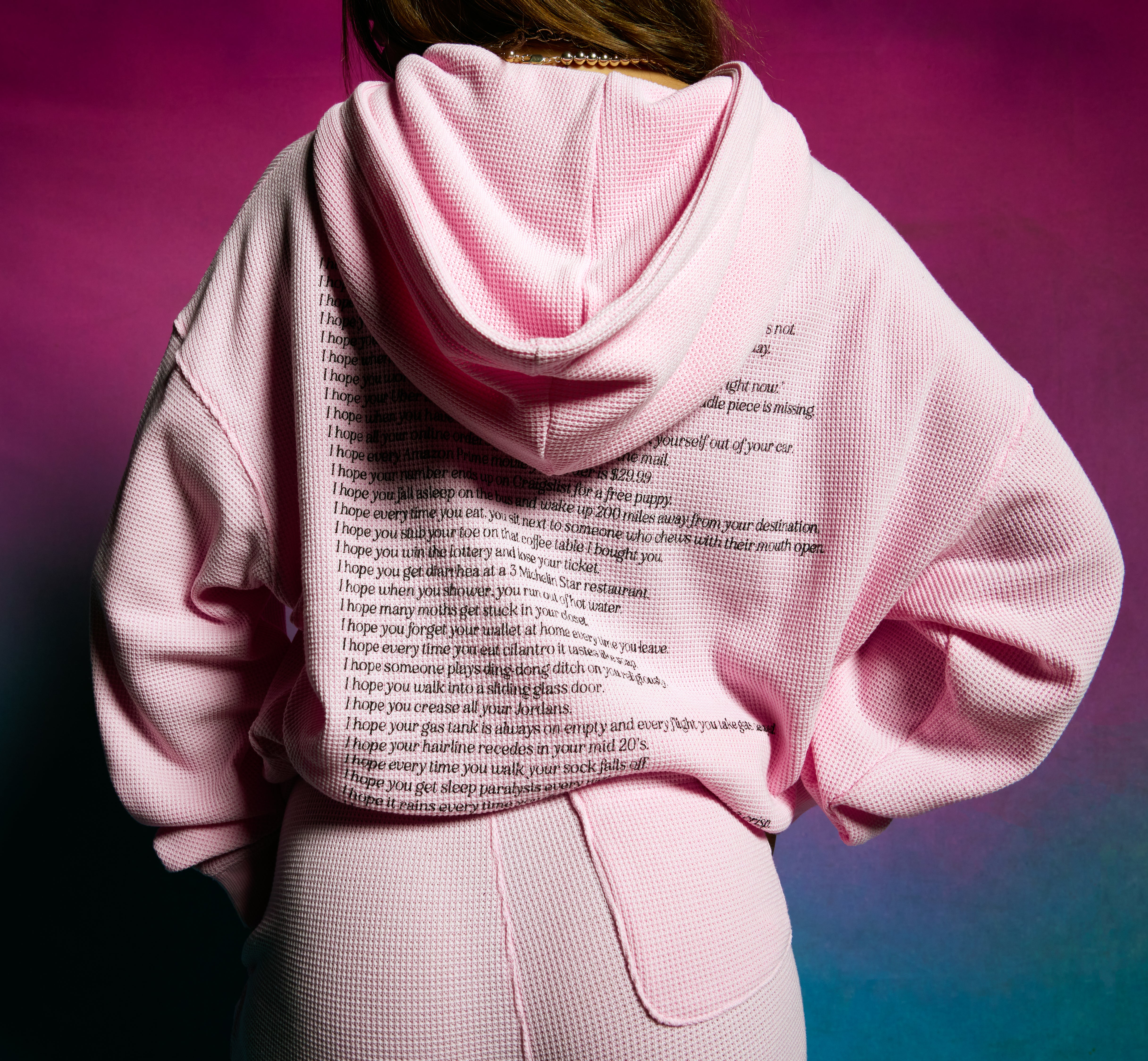 Boys Lie good Pink Hoodie