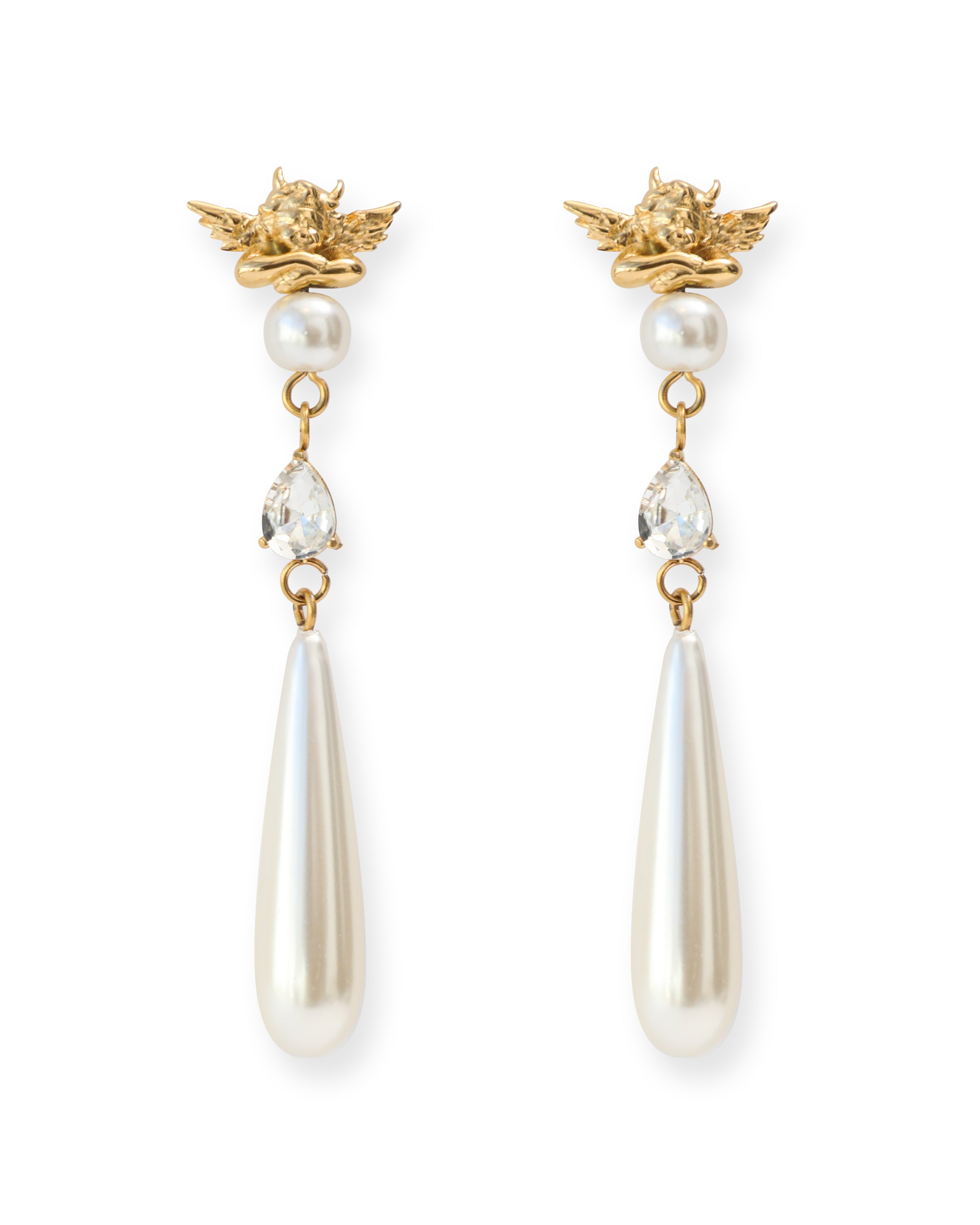 April Showers Gold Earrings
