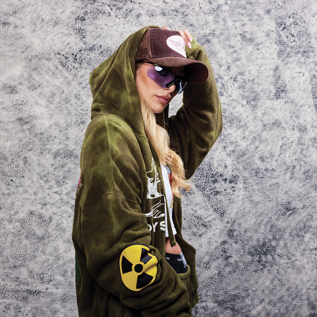 Don't Test Me Terry Natural Harley Zip