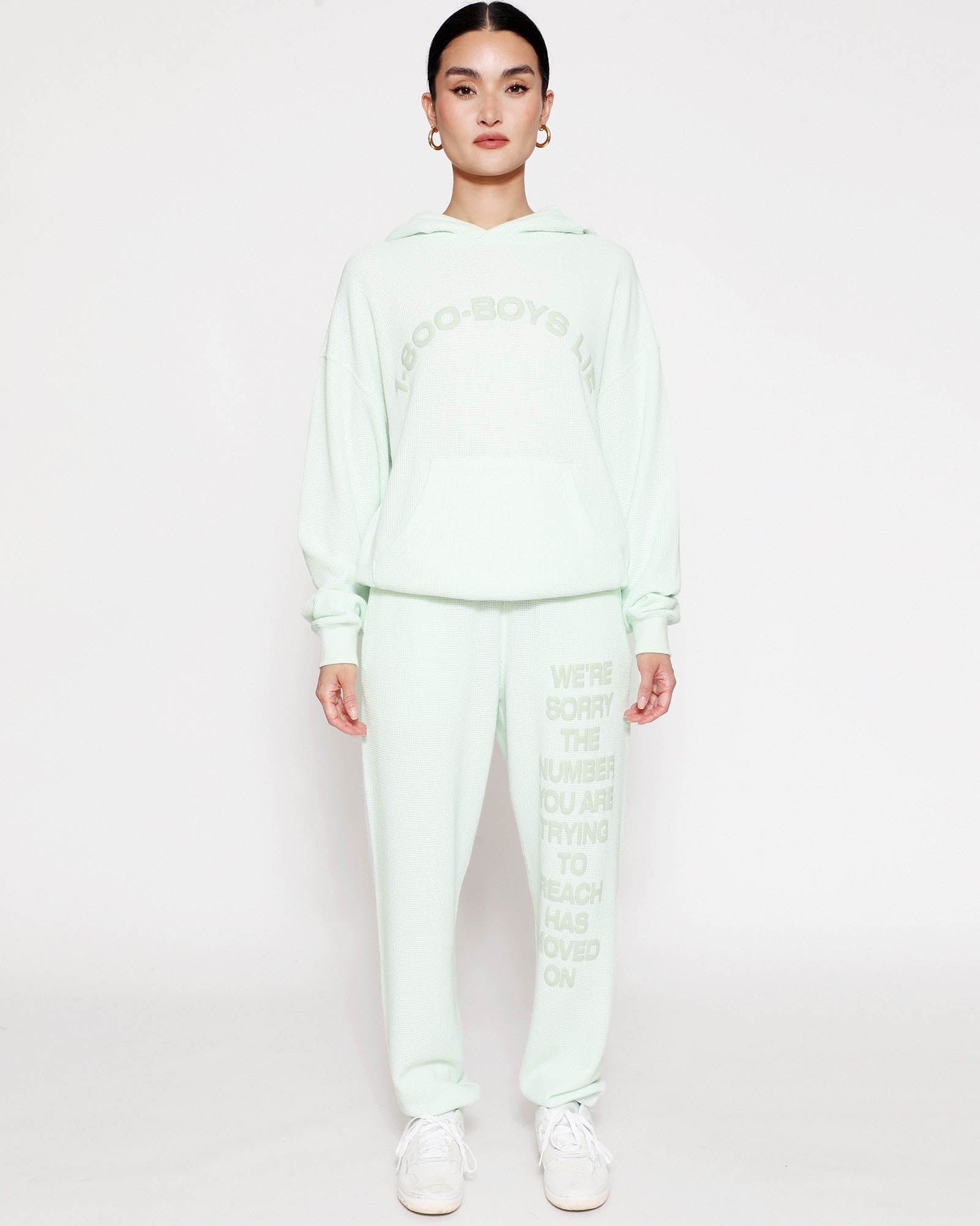 Green 1-800 Reunion Sweatpants