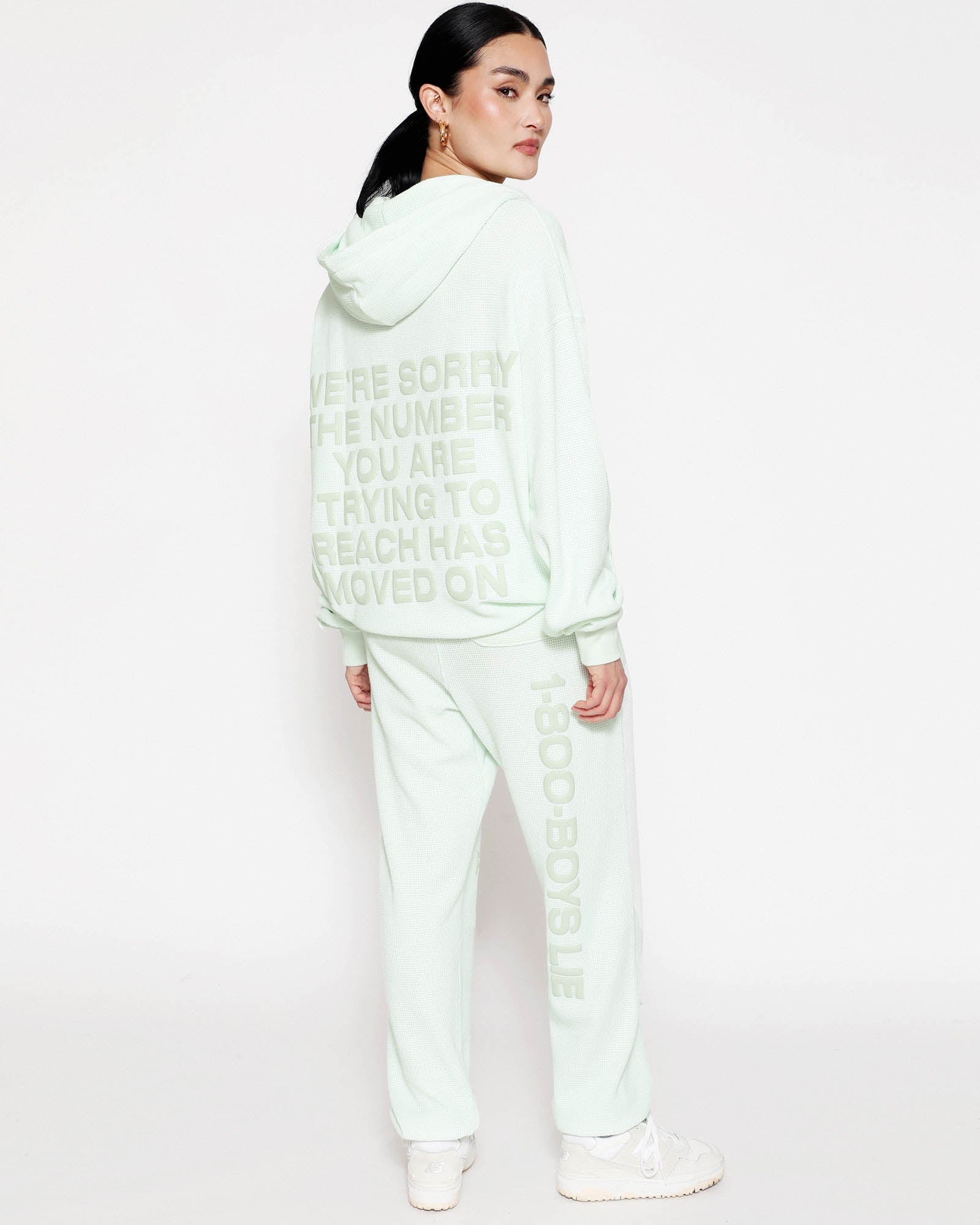 Green 1-800 Reunion Sweatpants