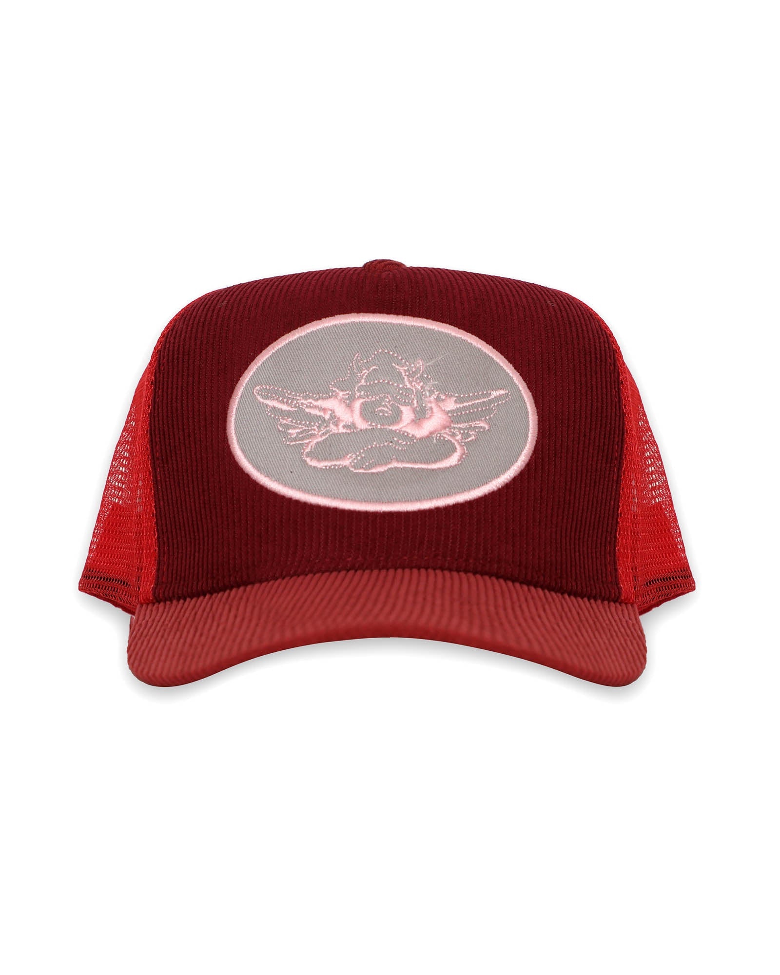 Merlot Corduroy Trucker Hat