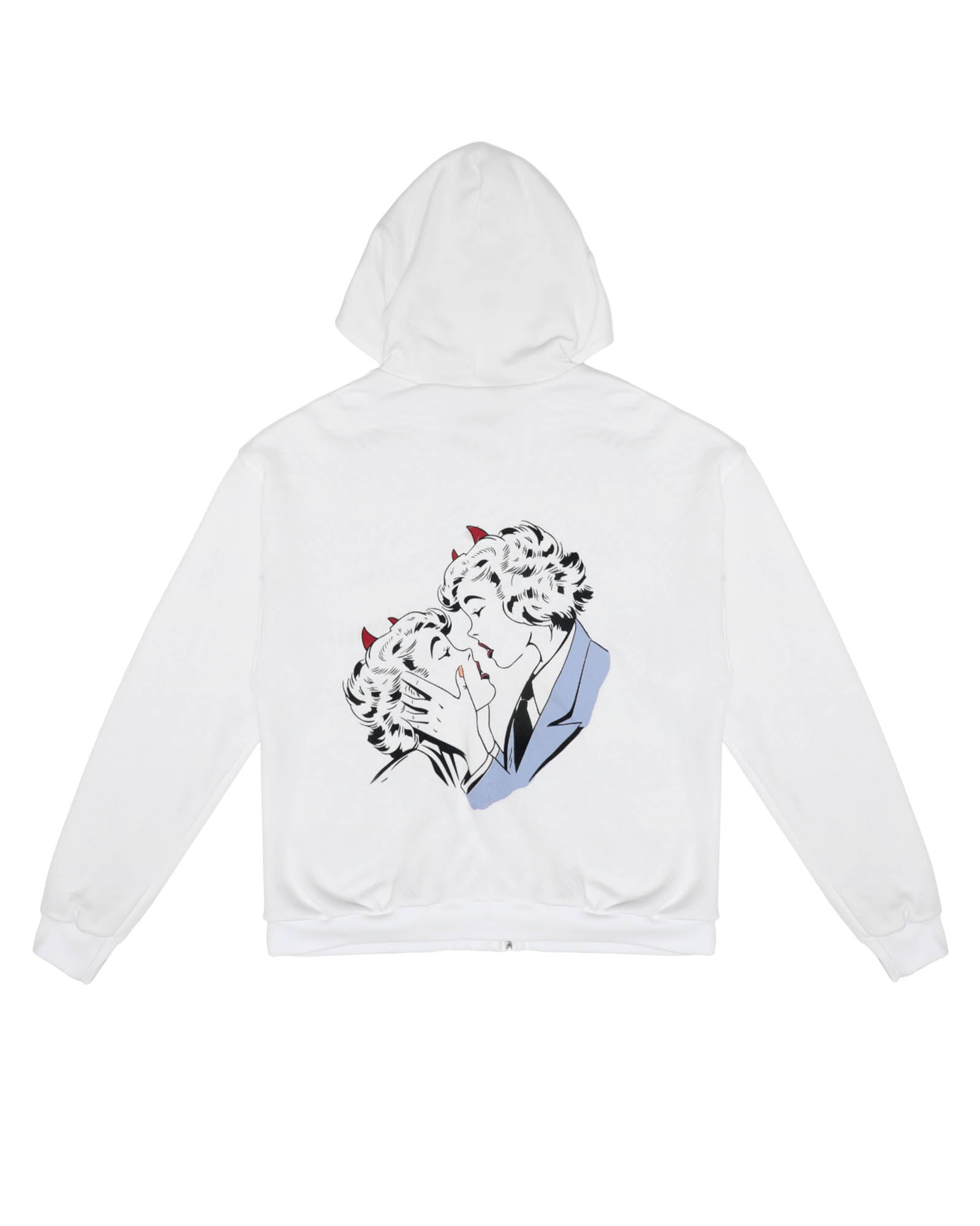 Smitten Zip Up Boyfriend Hoodie