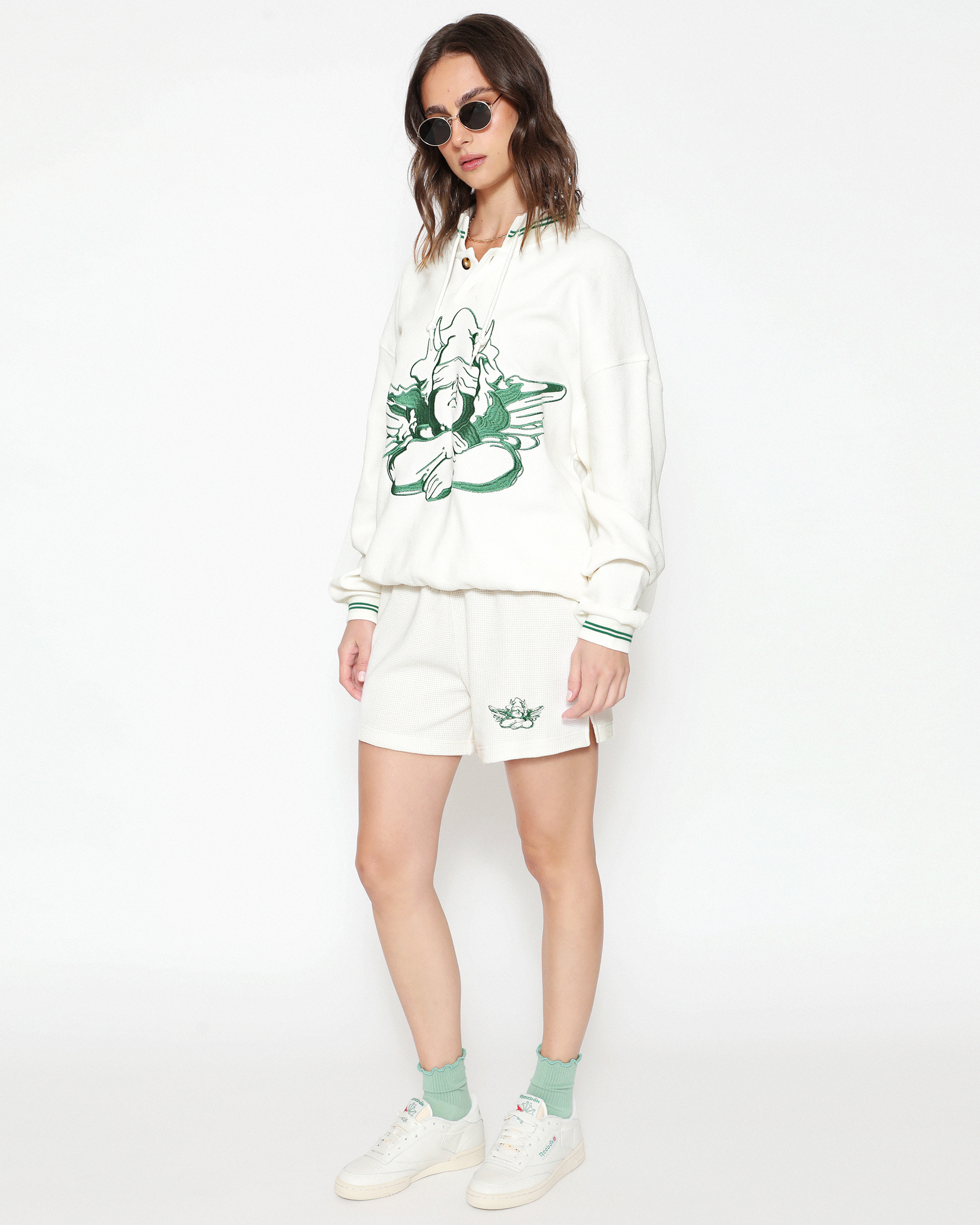 Cherub University Henley Crewneck