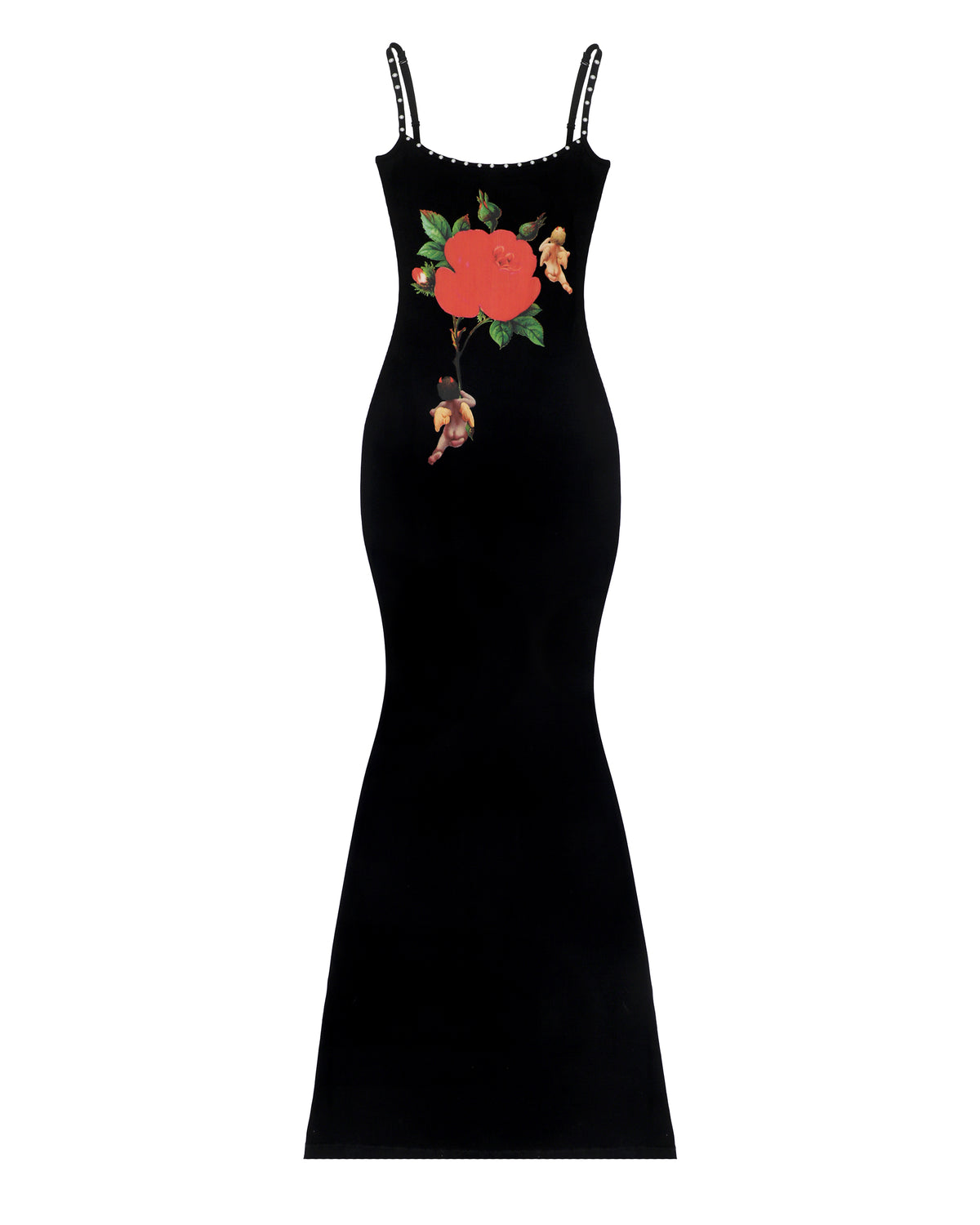 strapless open back dress Rylee & Cru Layla Dress, Beach Balls – SpearmintLOVE main image 1