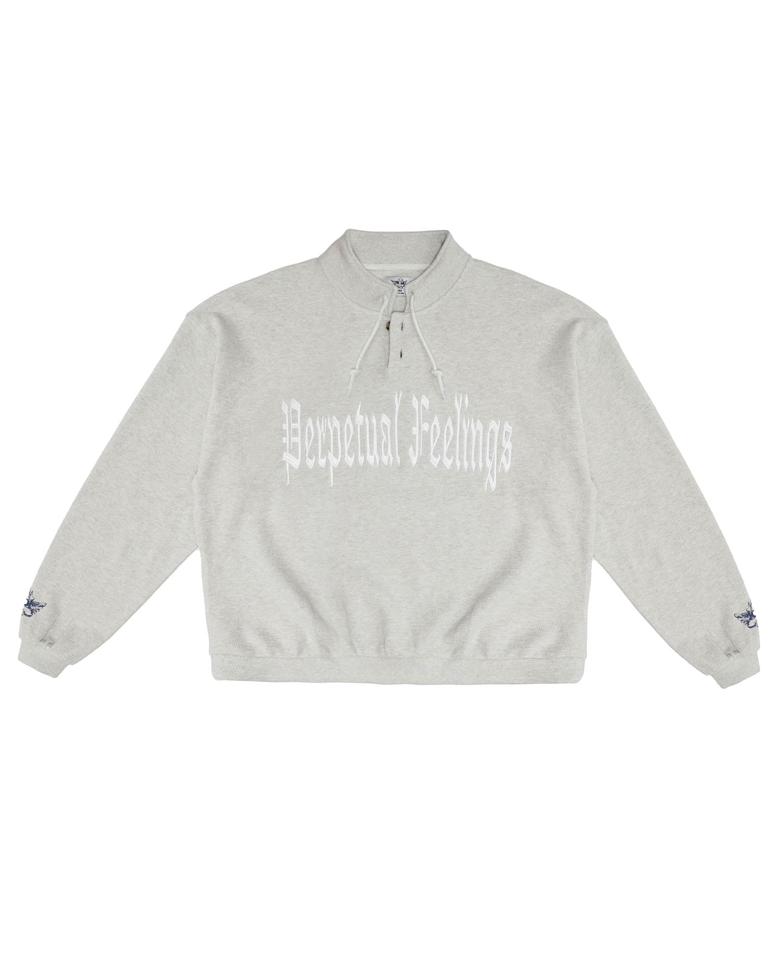 Perpetual Feelings V2 Henley Crewneck