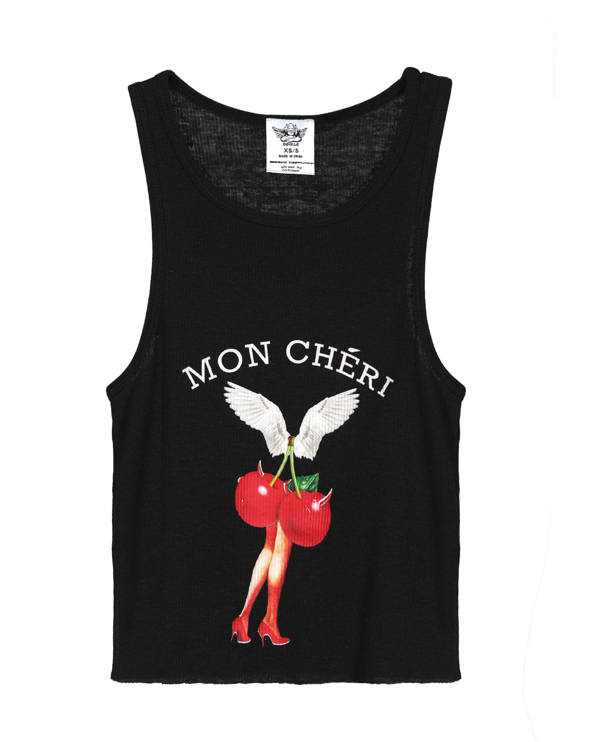 Black Cherry Picker Beegee Tank