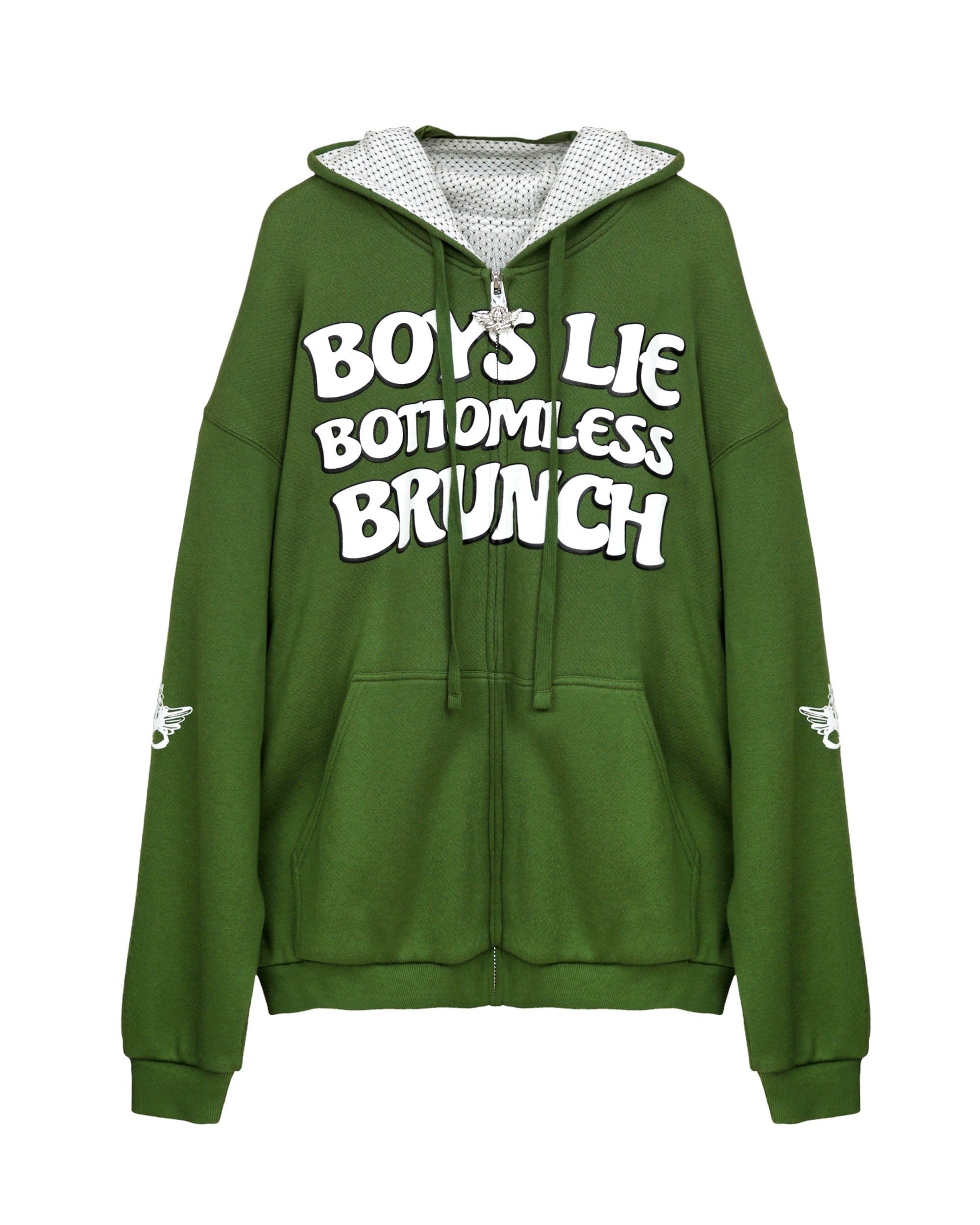 Boys Lie - Hopeless Romantic deals Hoodie in Blue and Peach